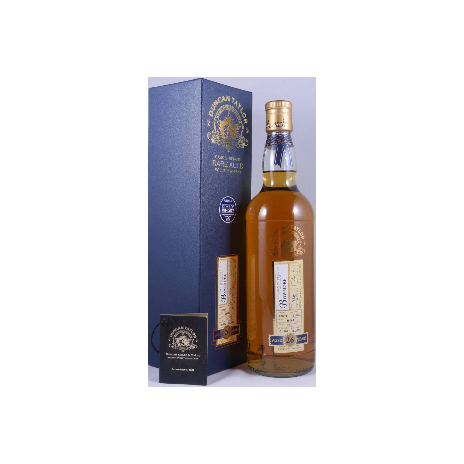 Bowmore Rare Auld 1982 26 Years Single Malt Whisky 3