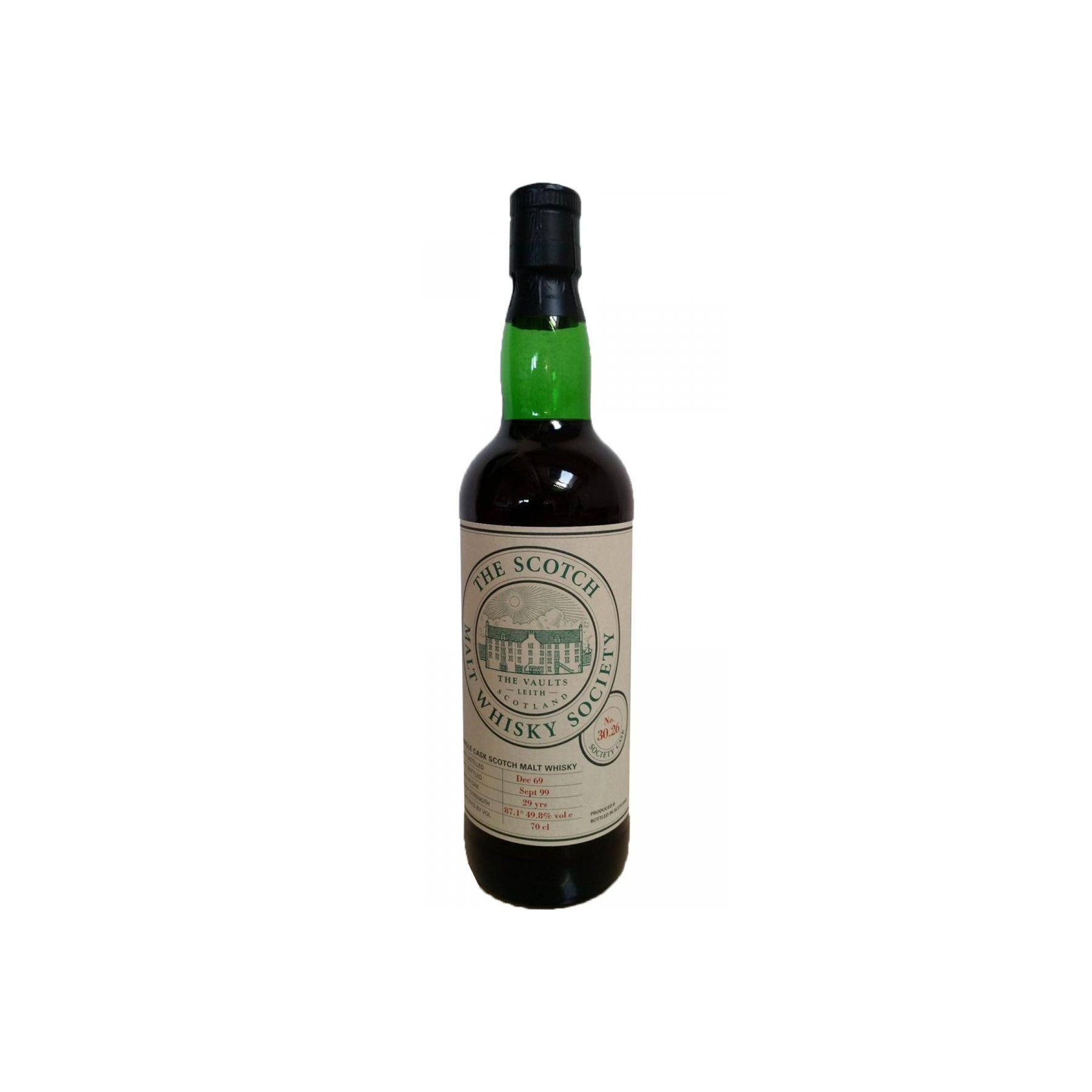 The Scotch Malt Whisky Society 1969 29 Years Single Malt Whisky