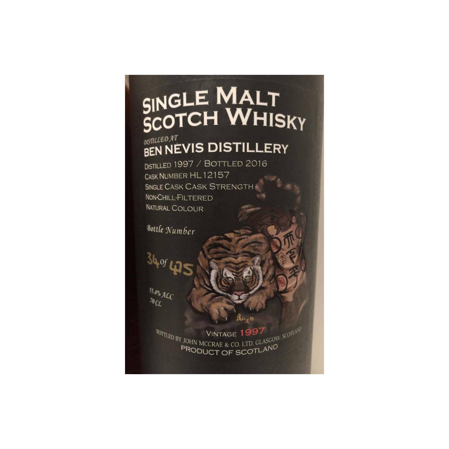 Ben Nevis 1997 19 Years Single Malt Whisky 3