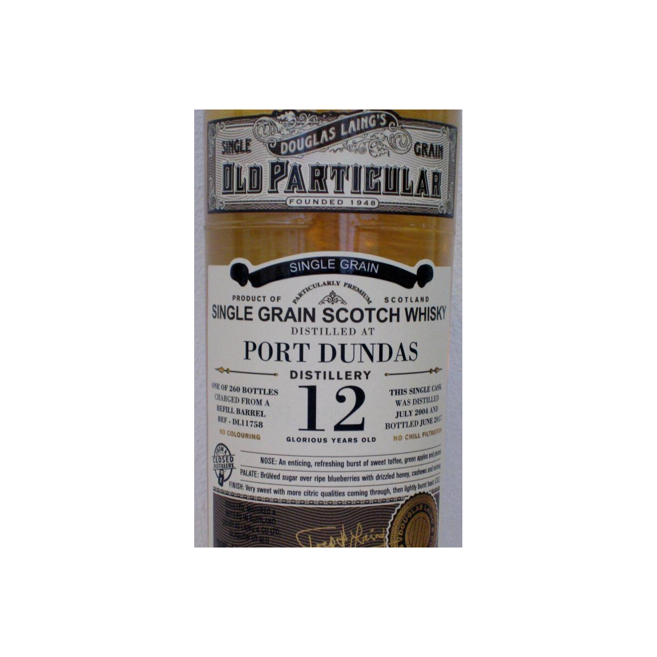 Port Dundas Old Particular 2004 12 Years Single Grain Whisky 2