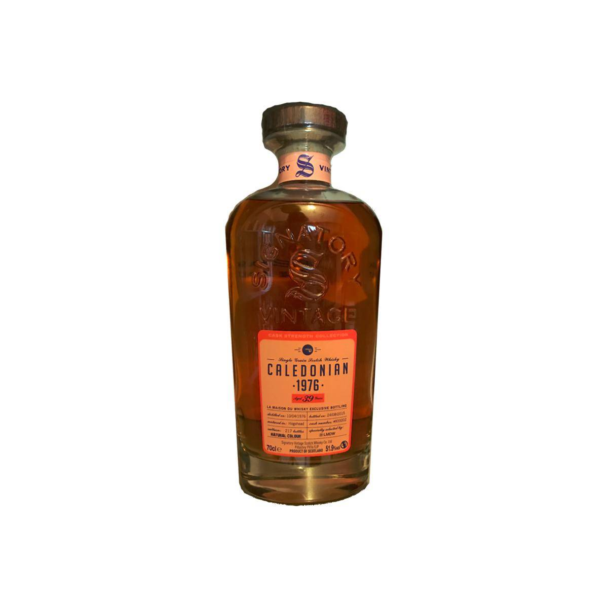 Caledonian Cask Strength Collection 1976 39 Years Single Grain Whisky