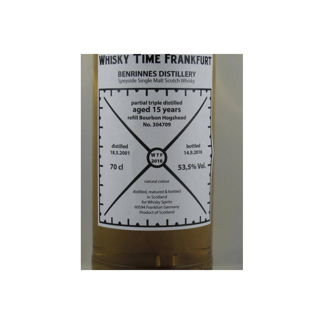 Benrinnes 2001 15 Years Single Malt Whisky 2