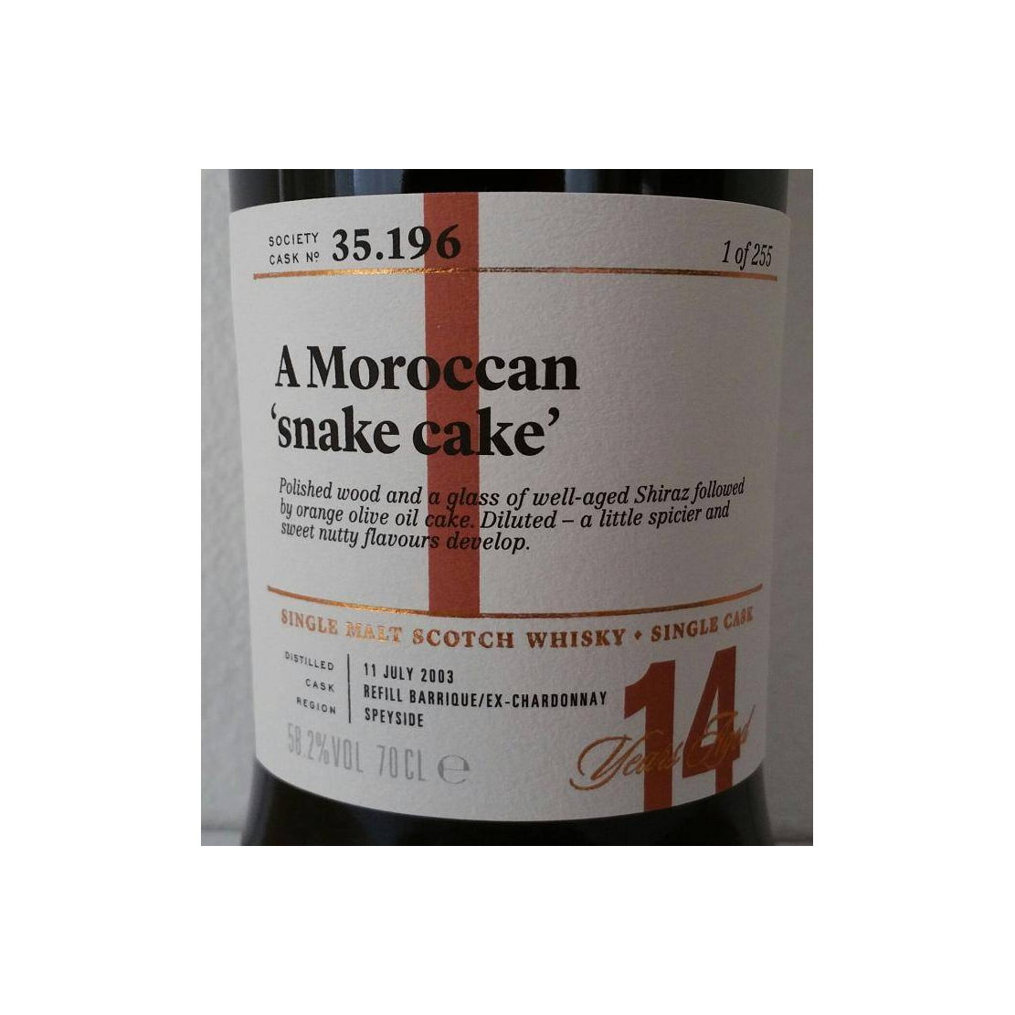 The Scotch Malt Whisky Society 2003 14 Years Single Malt Whisky 2