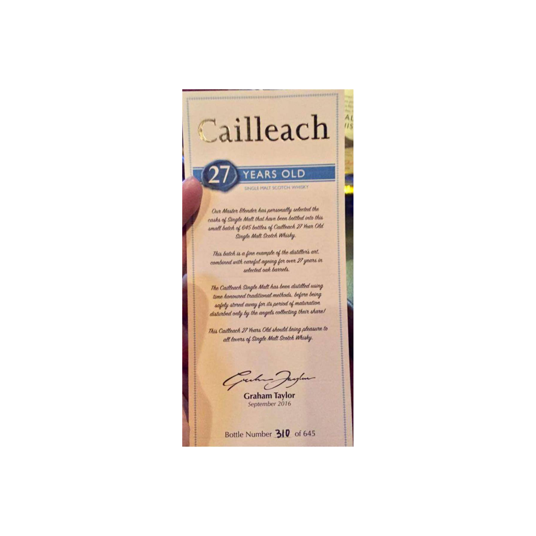 Cailleach 27-year-old TGWC 2