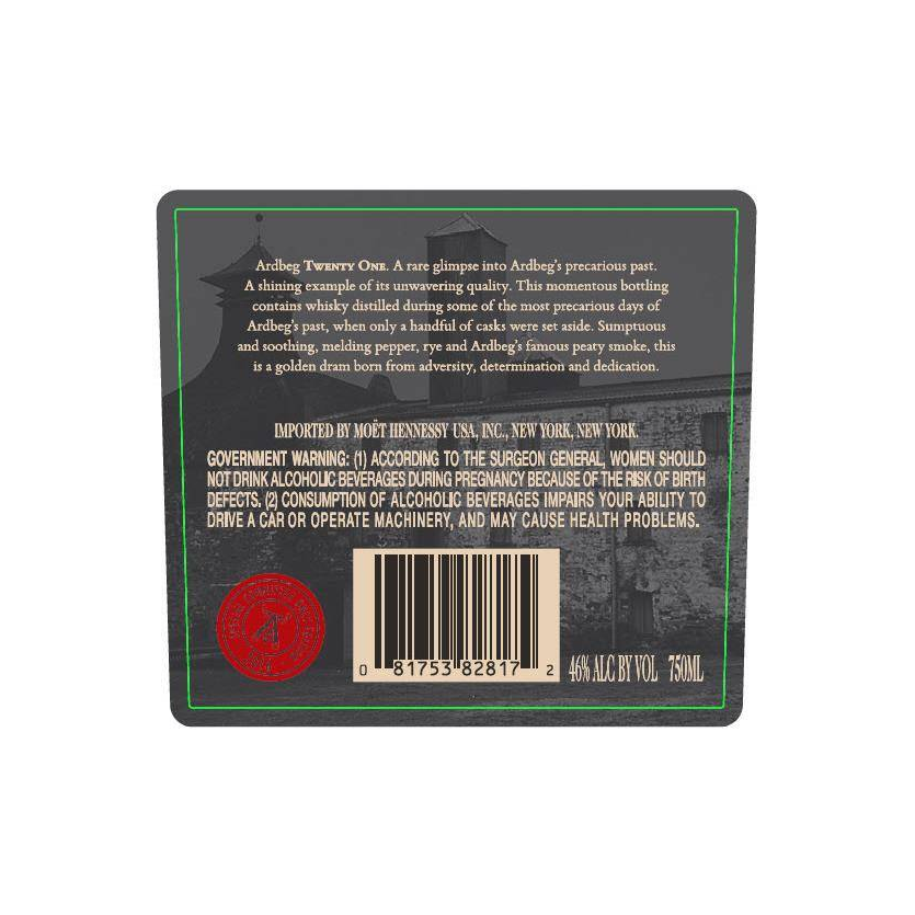 Ardbeg 21 Years Single Malt Whisky 3