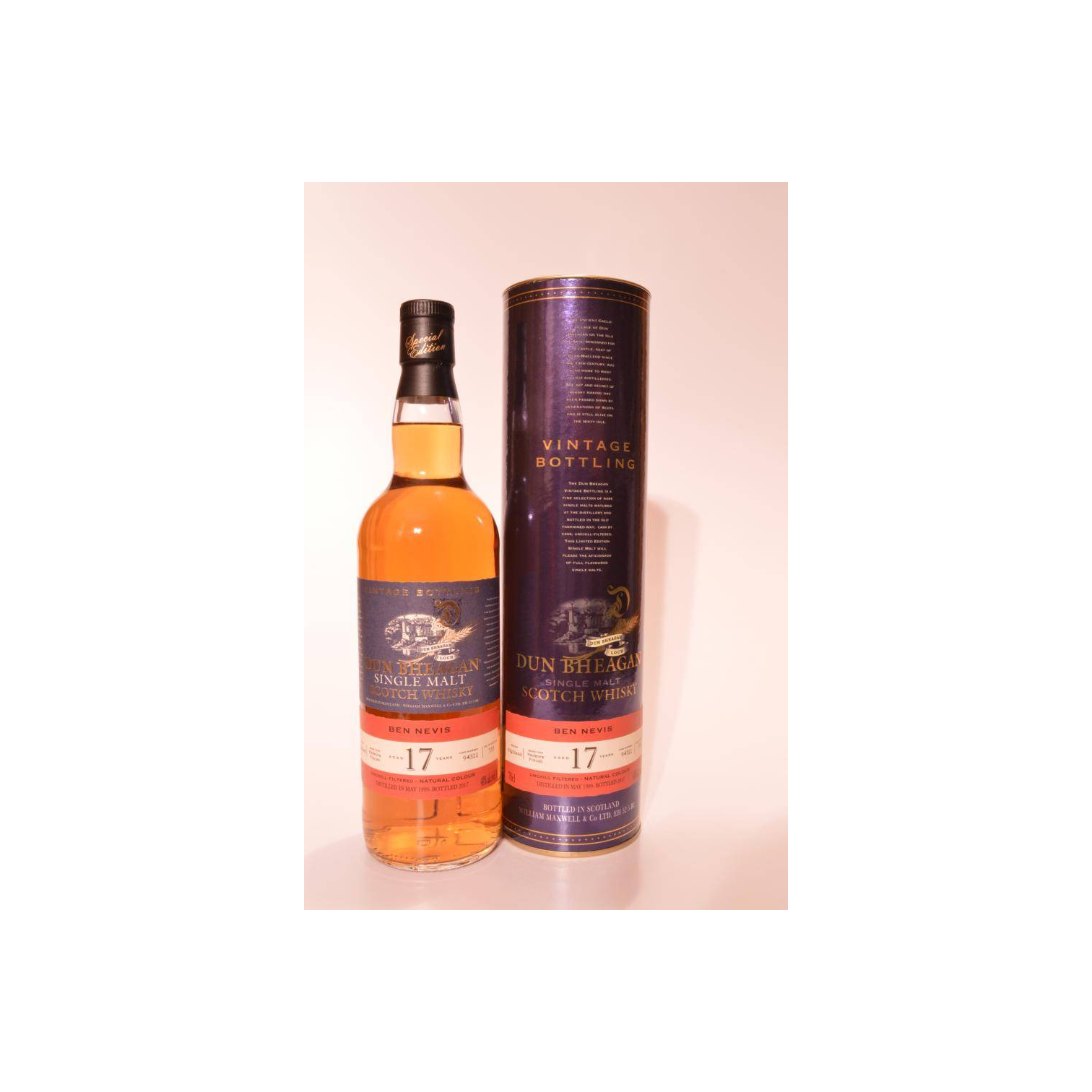 Ben Nevis 1999 17 Years Single Malt Whisky 3