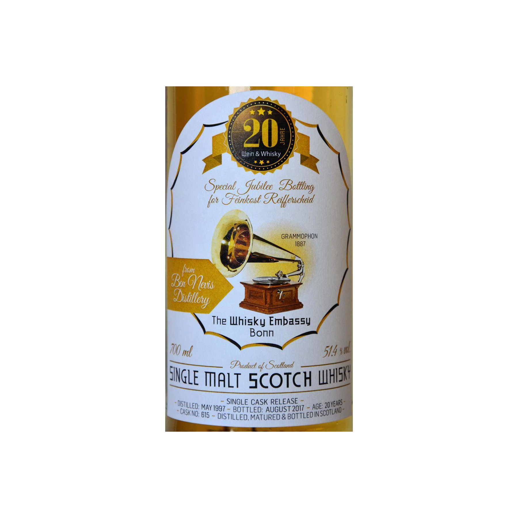 Ben Nevis 1997 20 Years Single Malt Whisky 2