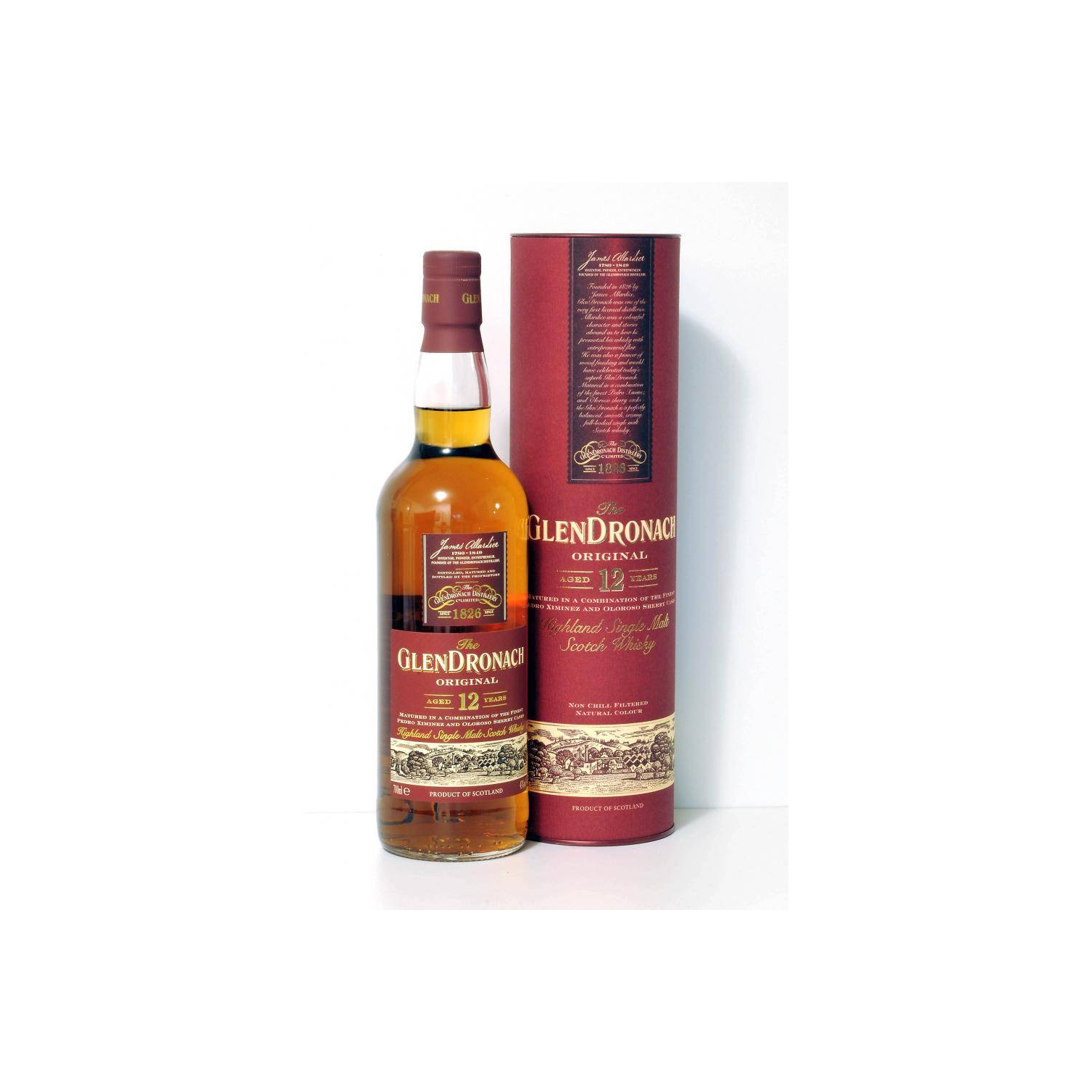 GlenDronach 12 Years Single Malt Whisky 3