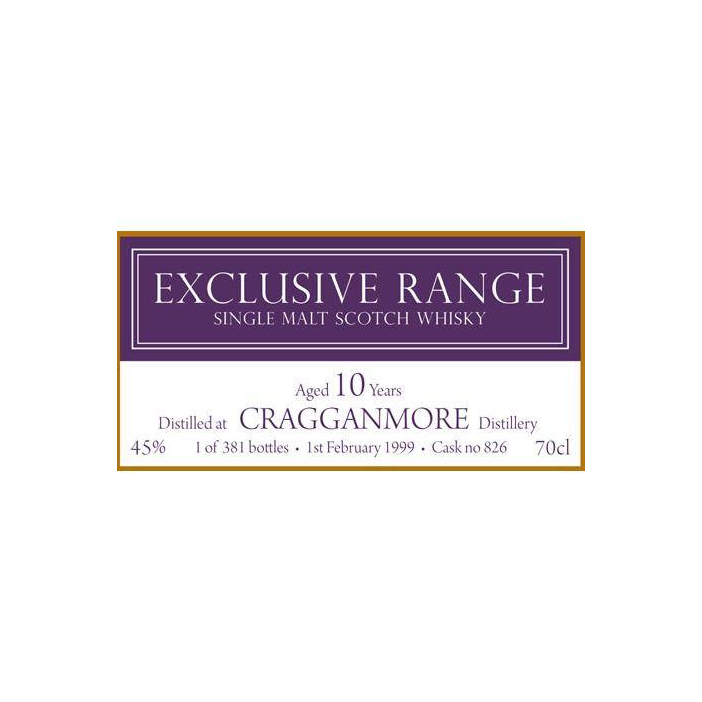 Cragganmore 1999 10 Years Single Malt Whisky