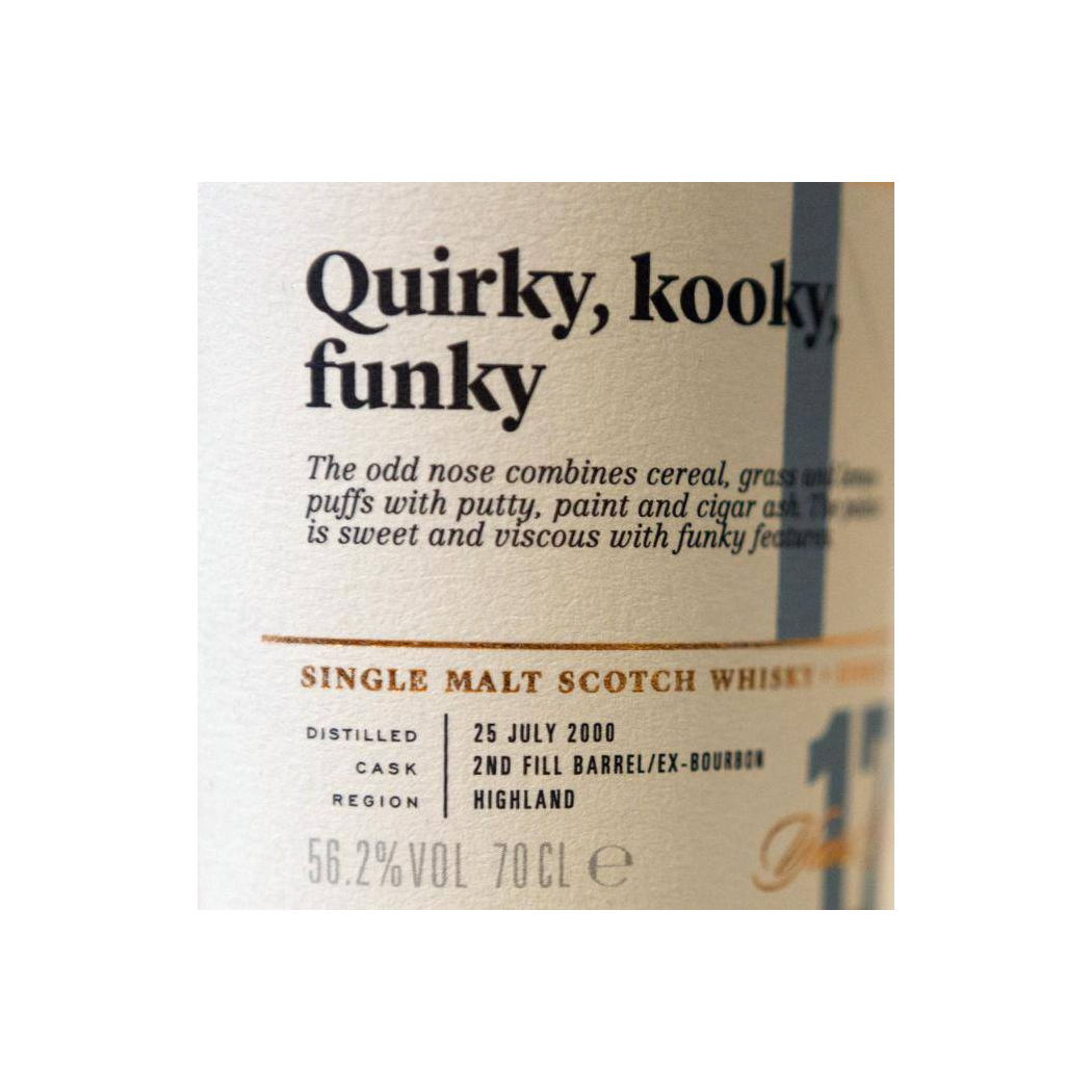 The Scotch Malt Whisky Society 2000 17 Years Single Malt Whisky 2