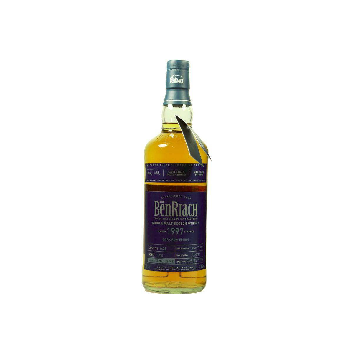 BenRiach Individual Cask Bottling 1997 19 Years Single Malt Whisky