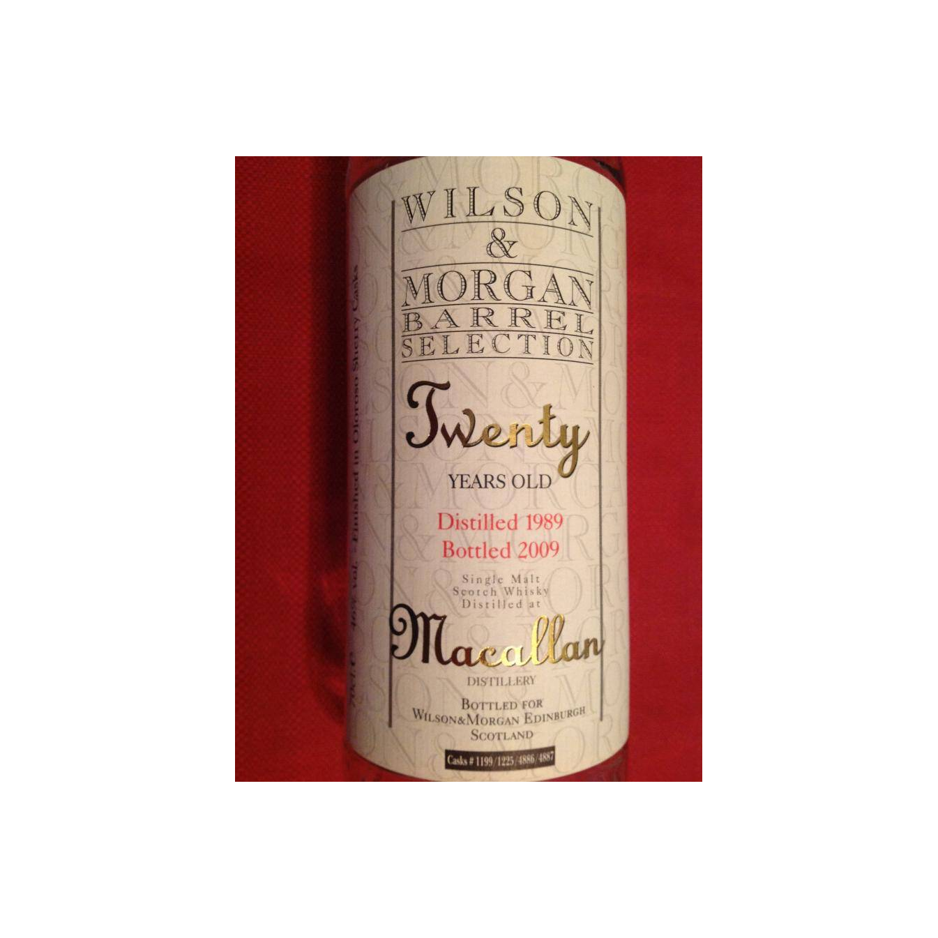 The Macallan Barrel Selection 1989 20 Years Single Malt Whisky 2