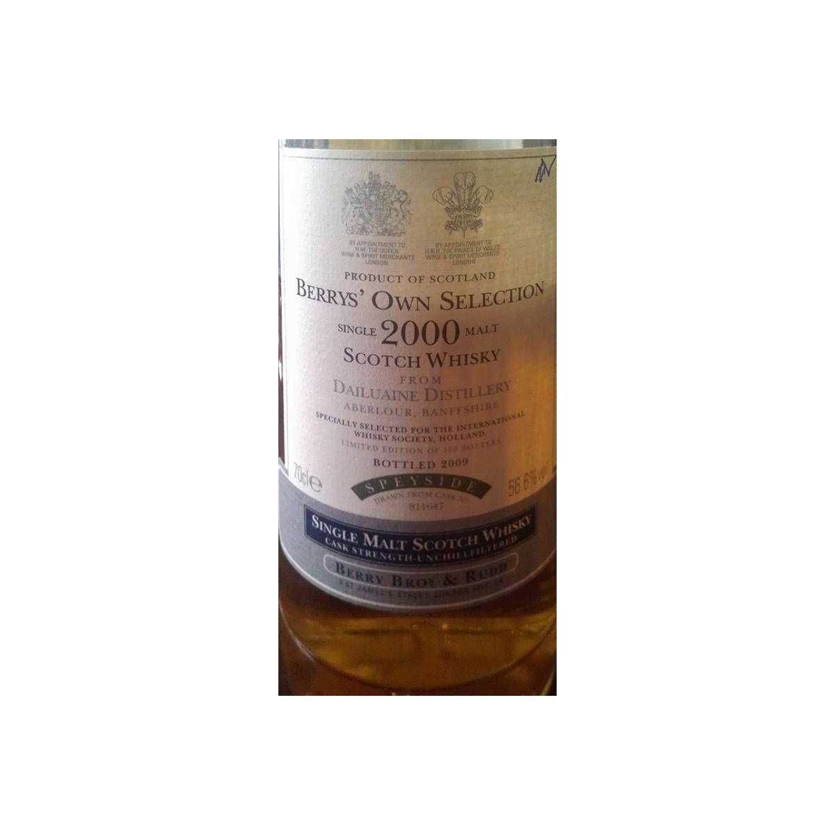 Dailuaine 2000 9 Years Single Malt Whisky 2
