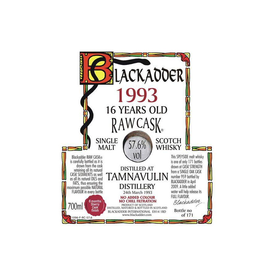 Tamnavulin Raw Cask 1993 16 Years Single Malt Whisky 2