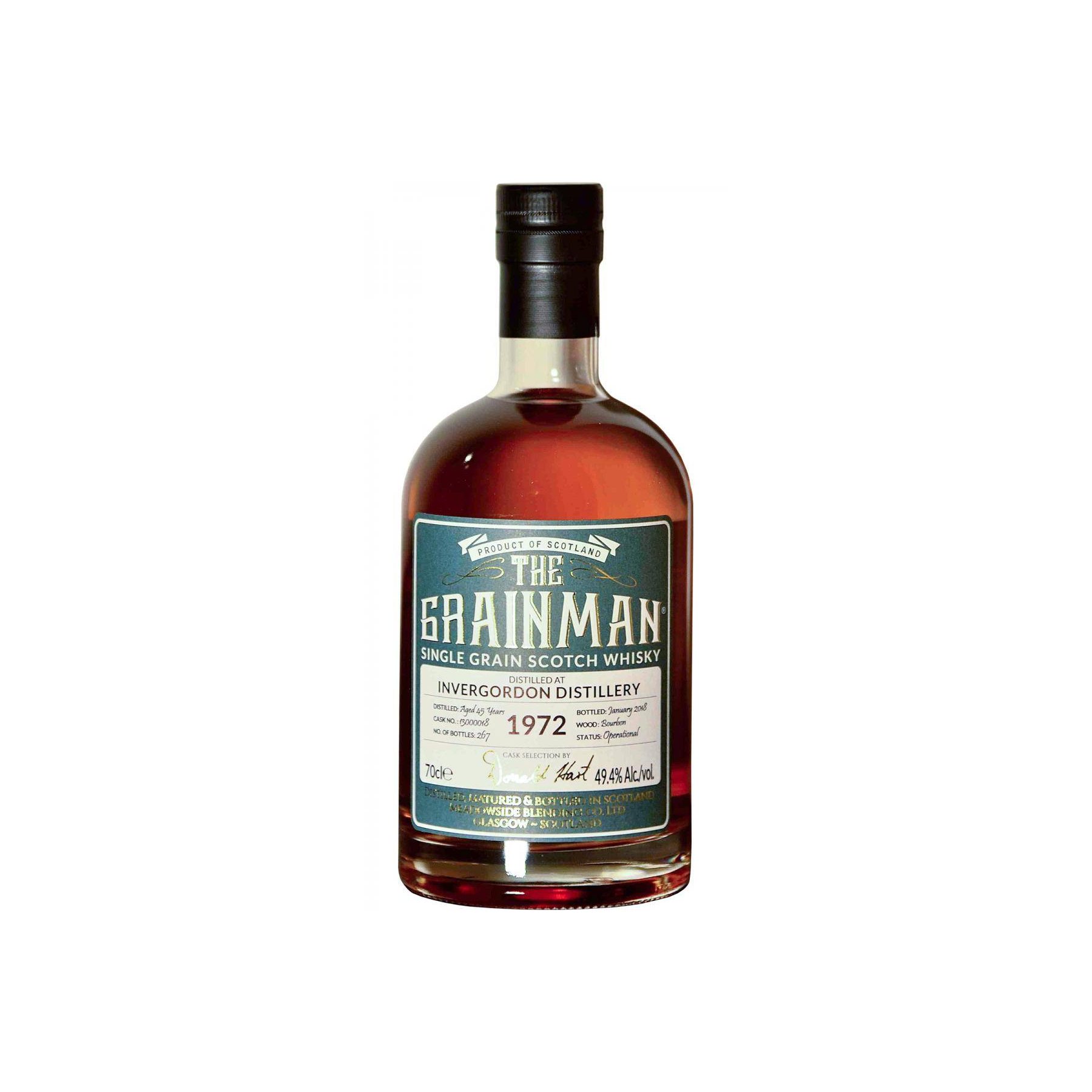 Invergordon 1972 45 Years Single Grain Whisky