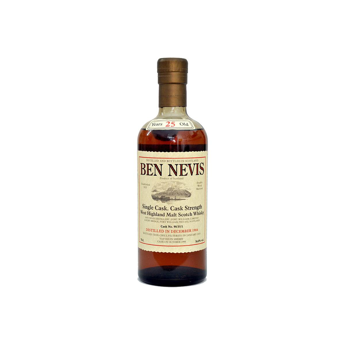 Ben Nevis 1984 25 Years Single Malt Whisky