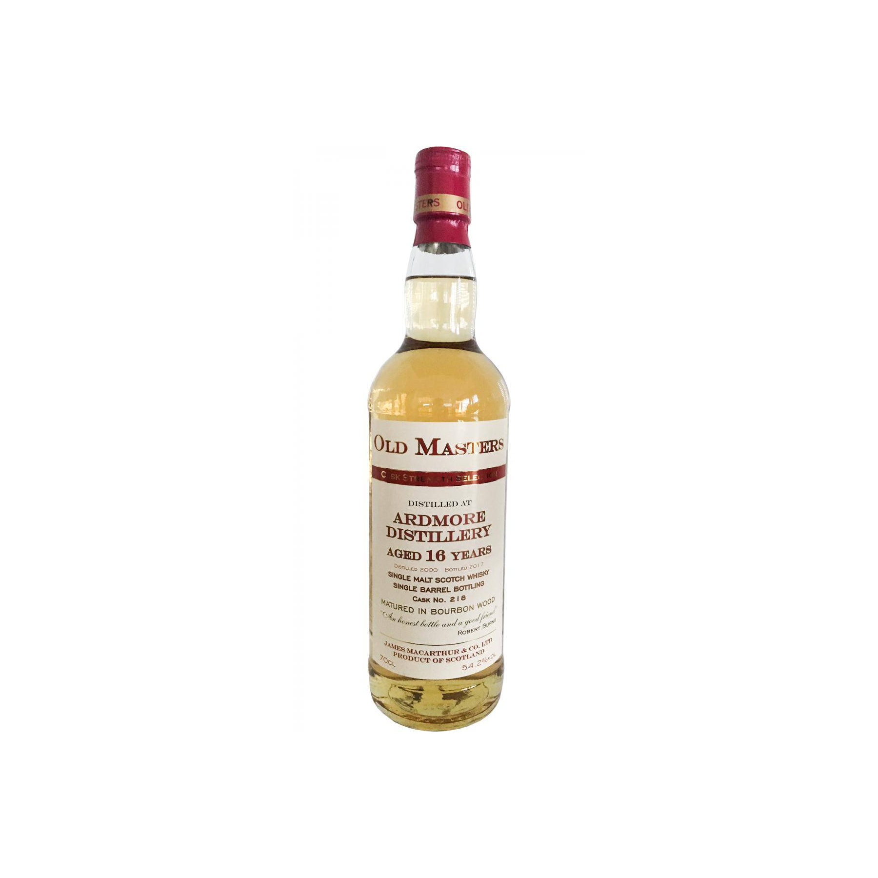 Ardmore 2000 16 Years Single Malt Whisky