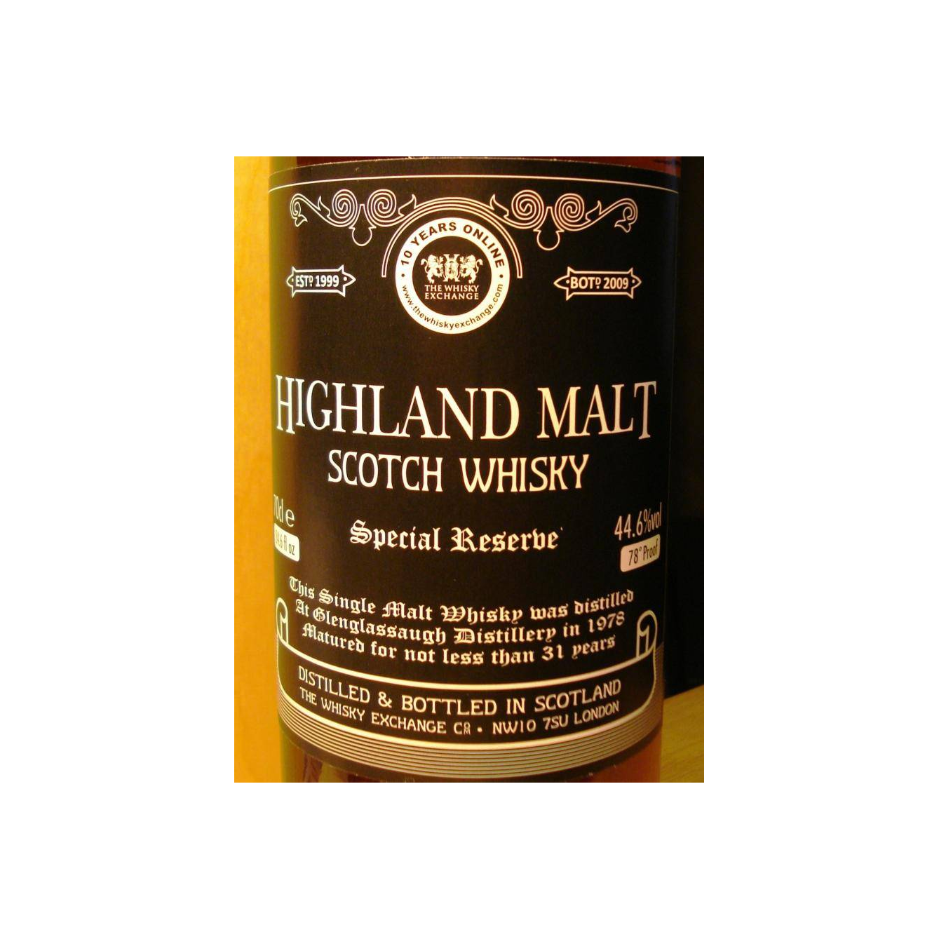 Glenglassaugh 1978 31 Years Single Malt Whisky 2