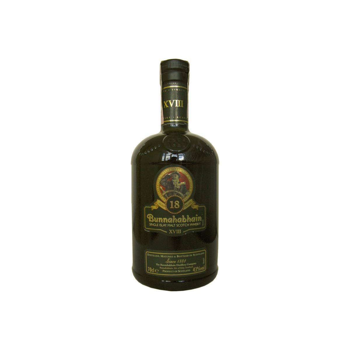 Bunnahabhain 18 Years Single Malt Whisky