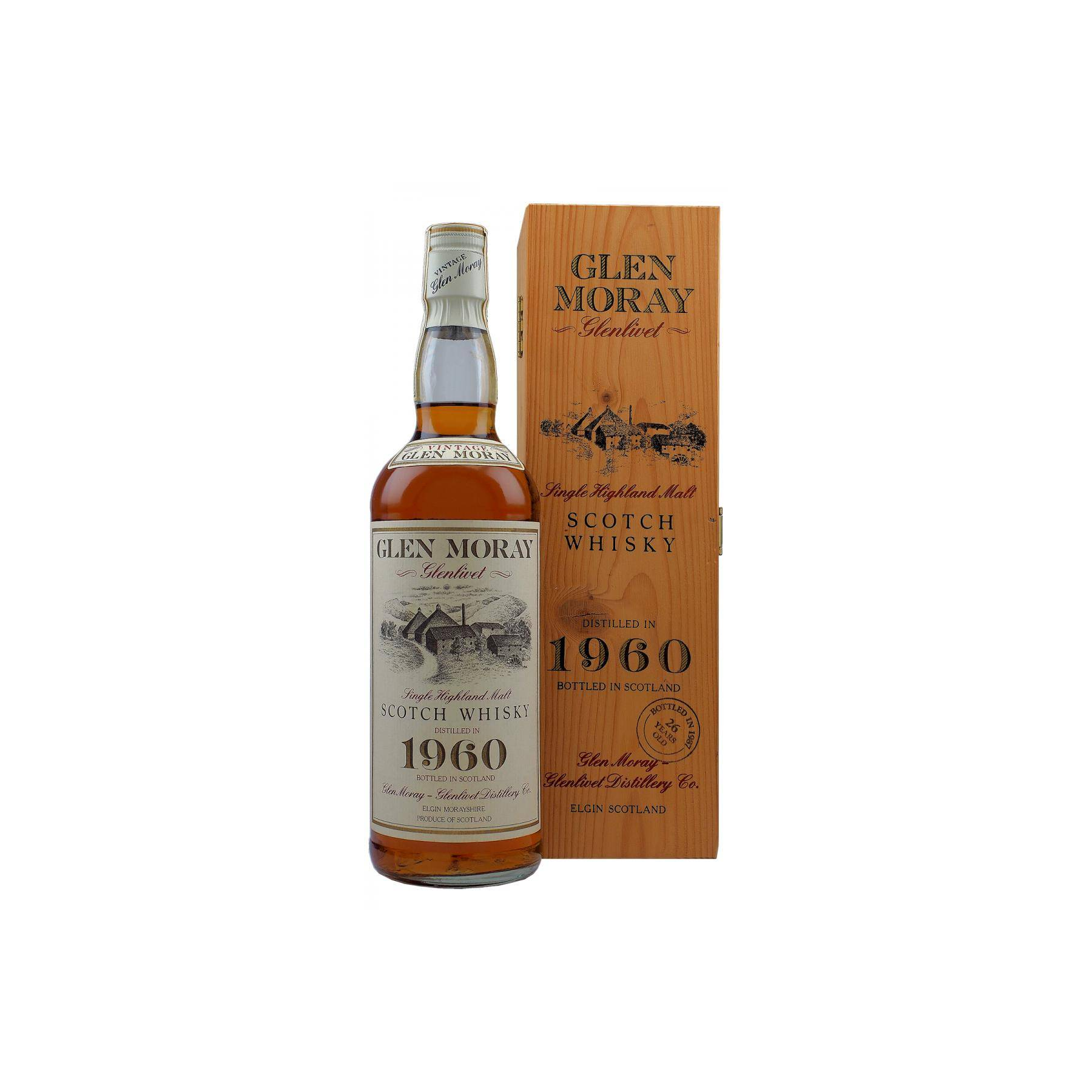 Glen Moray 1960 26 Years Single Malt Whisky 3