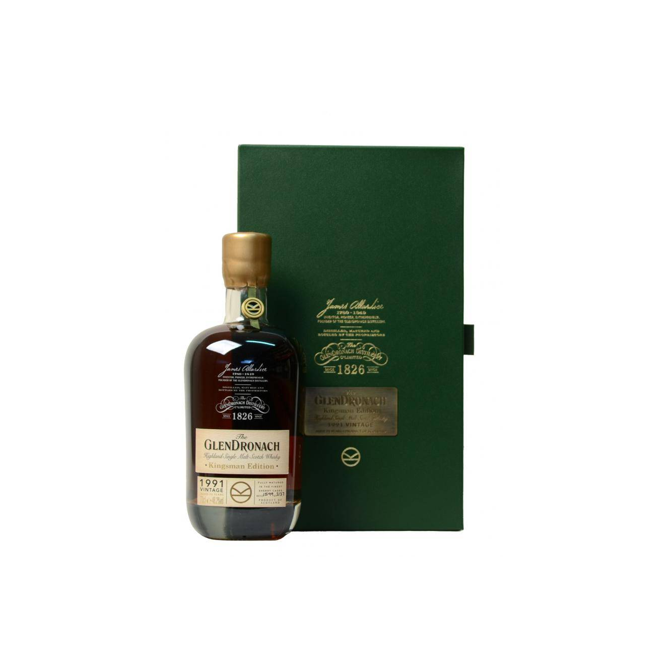 GlenDronach 1991 25 Years Single Malt Whisky 3