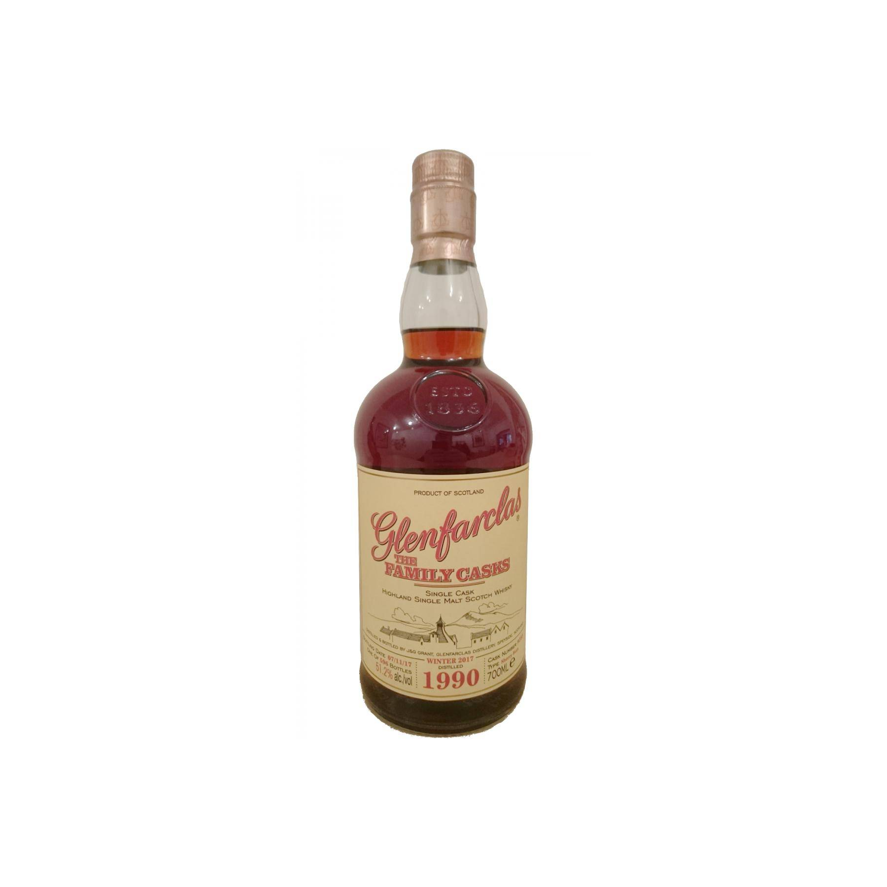 Glenfarclas 1990 27 Years Single Malt Whisky