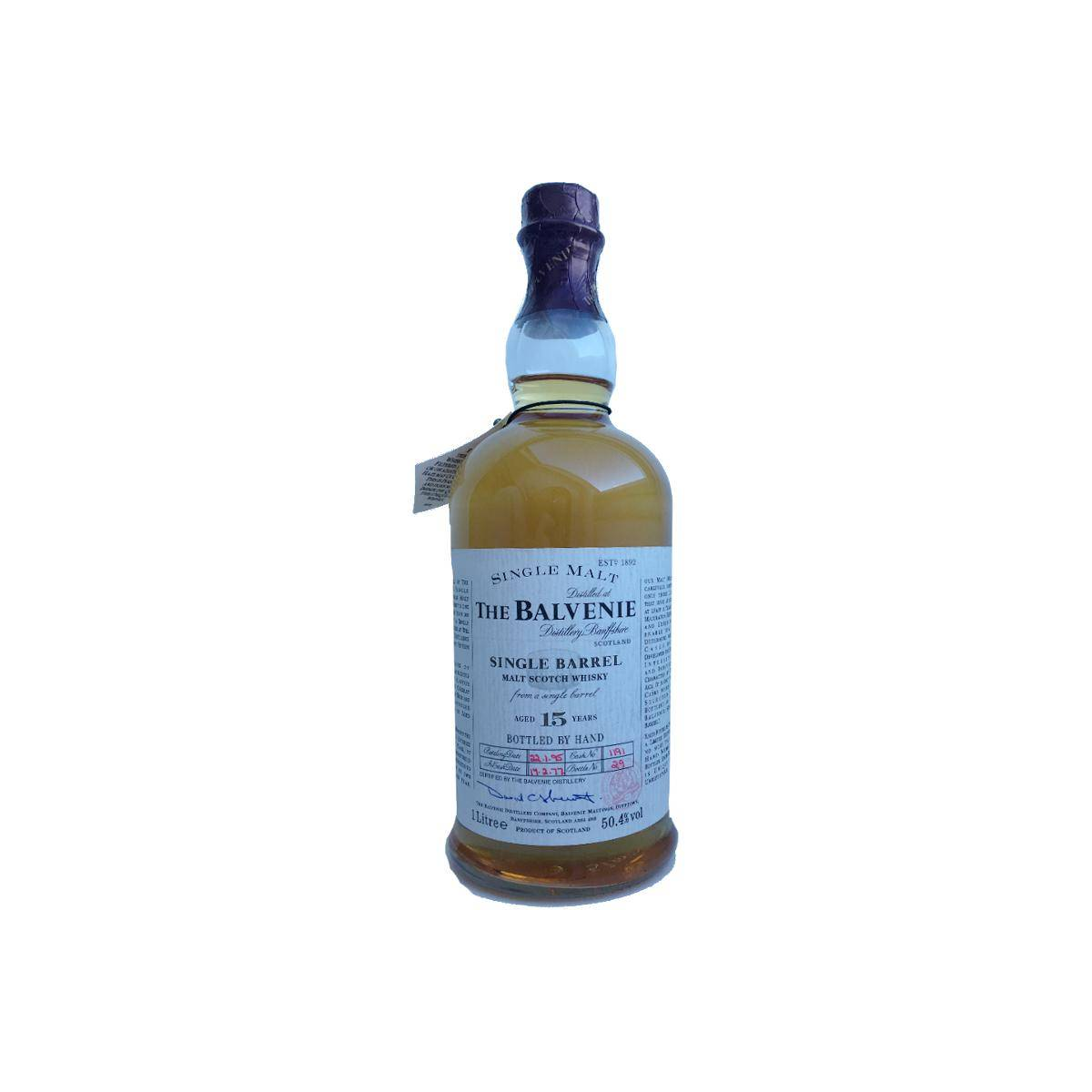 The Balvenie Single Cask 1977 15 Years Single Malt Whisky