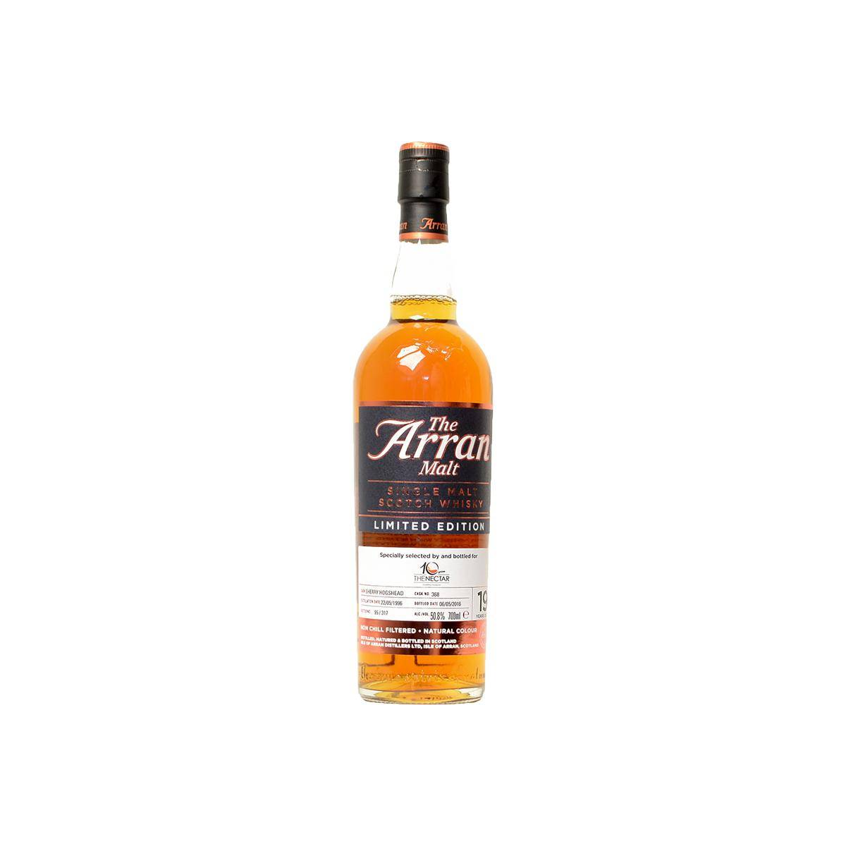 Arran Limited Edition 1996 19 Years Single Malt Whisky