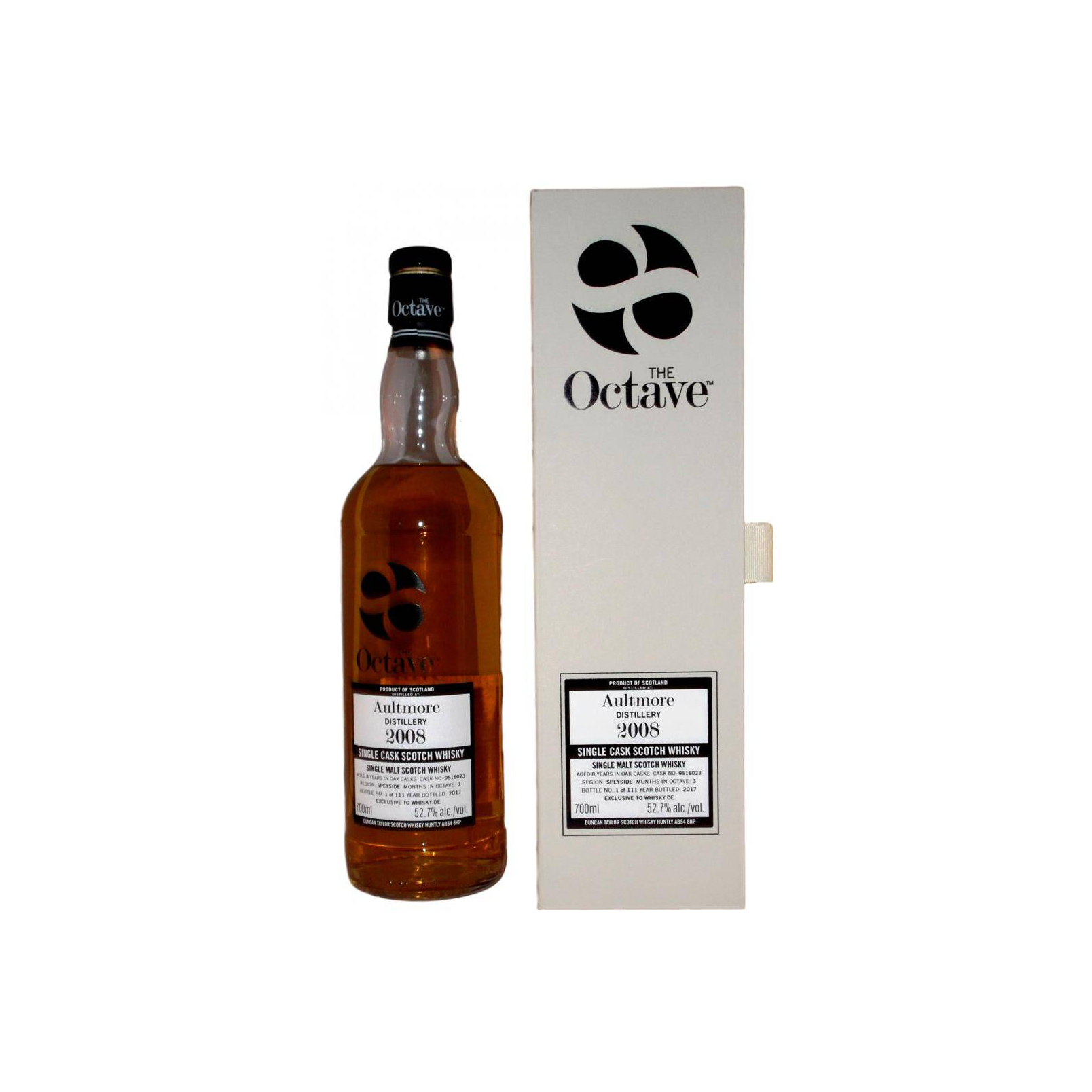 Aultmore The Octave 2008 8 Years Single Malt Whisky 2
