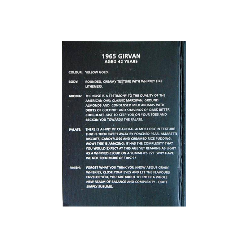 Girvan 1965 42 Years Single Grain Whisky 2