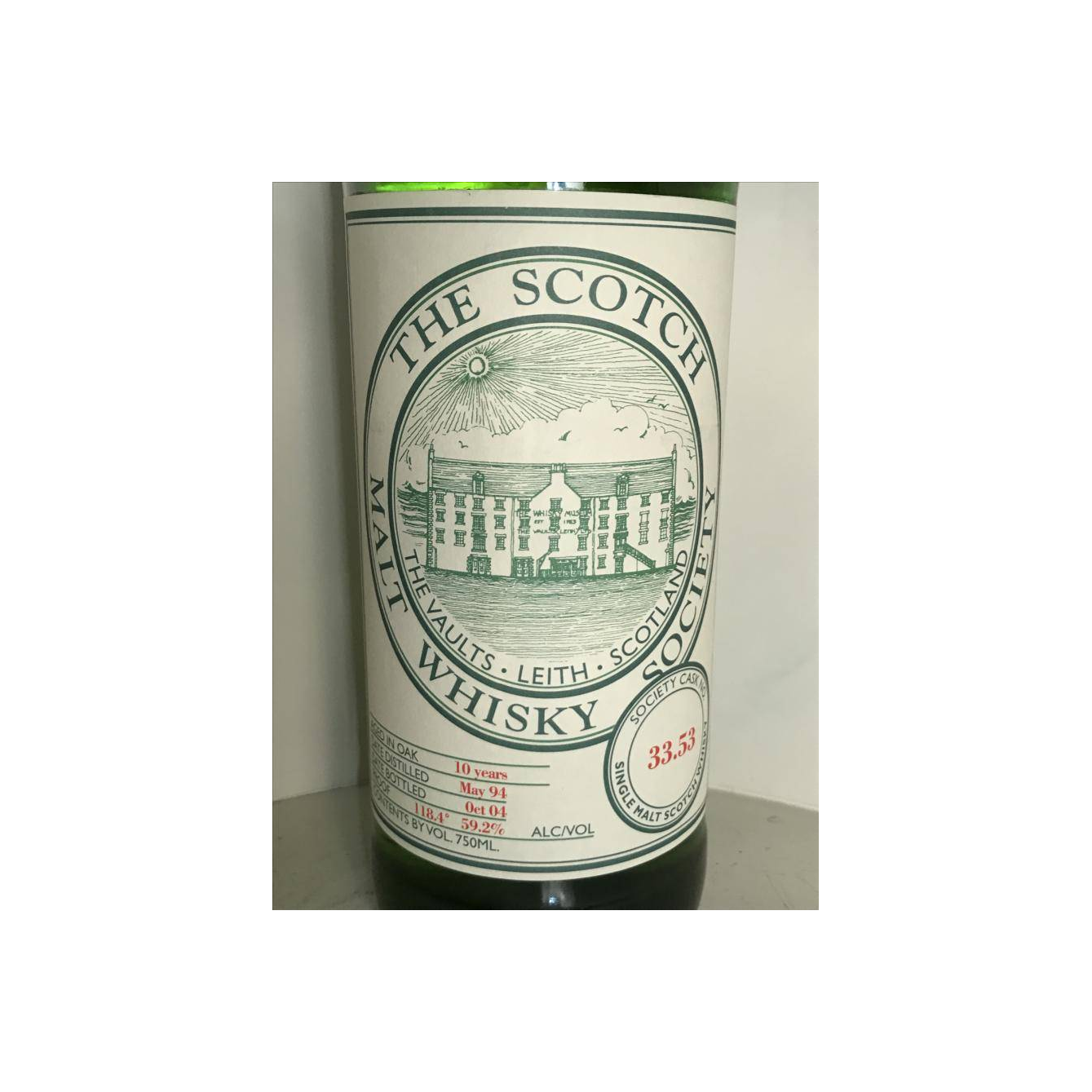 The Scotch Malt Whisky Society 1994 10 Years Single Malt Whisky 2
