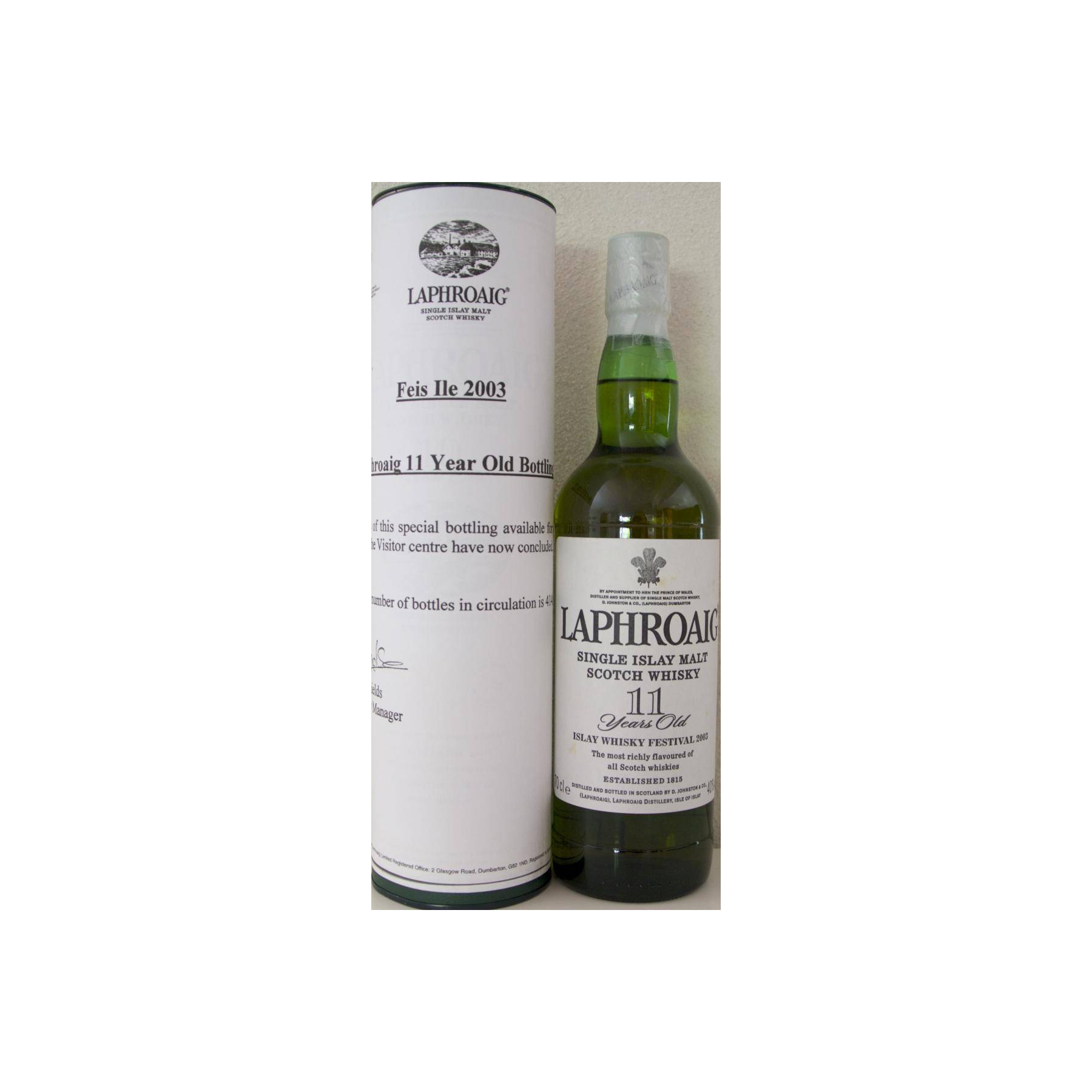 Laphroaig 11 Years Single Malt Whisky 2