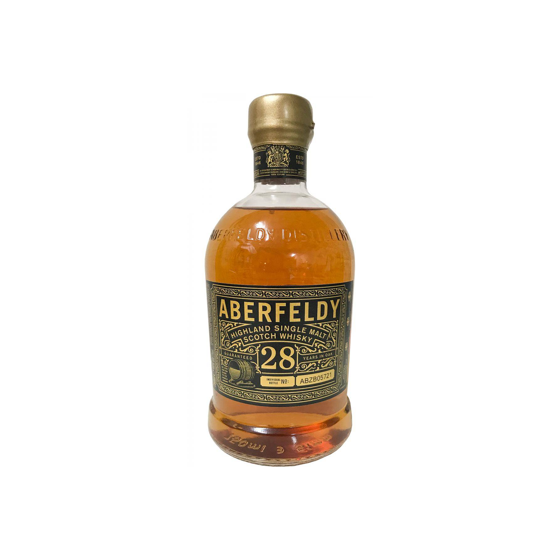 Aberfeldy 28 Years Single Malt Whisky