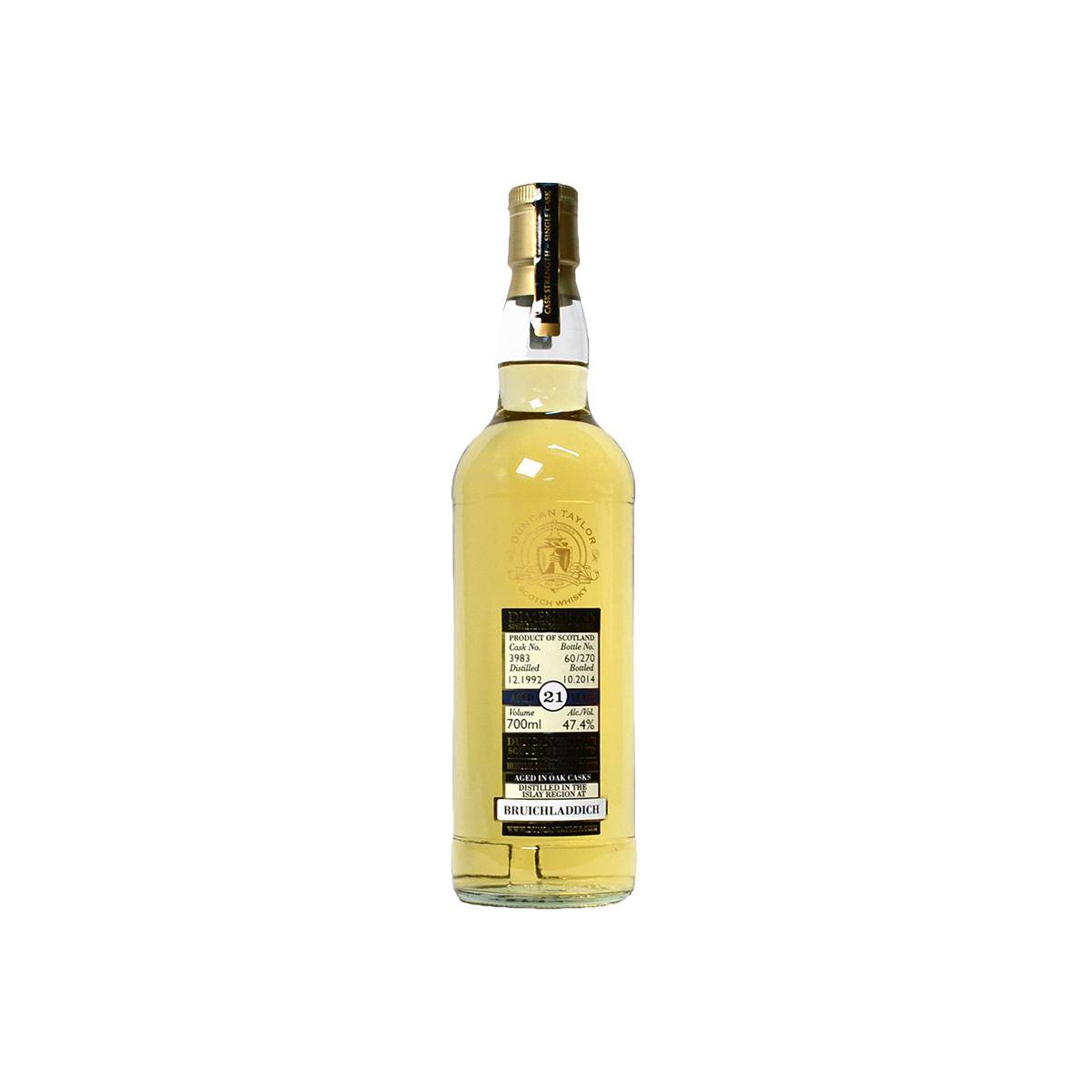 Bruichladdich Dimensions 1992 21 Years Single Malt Whisky