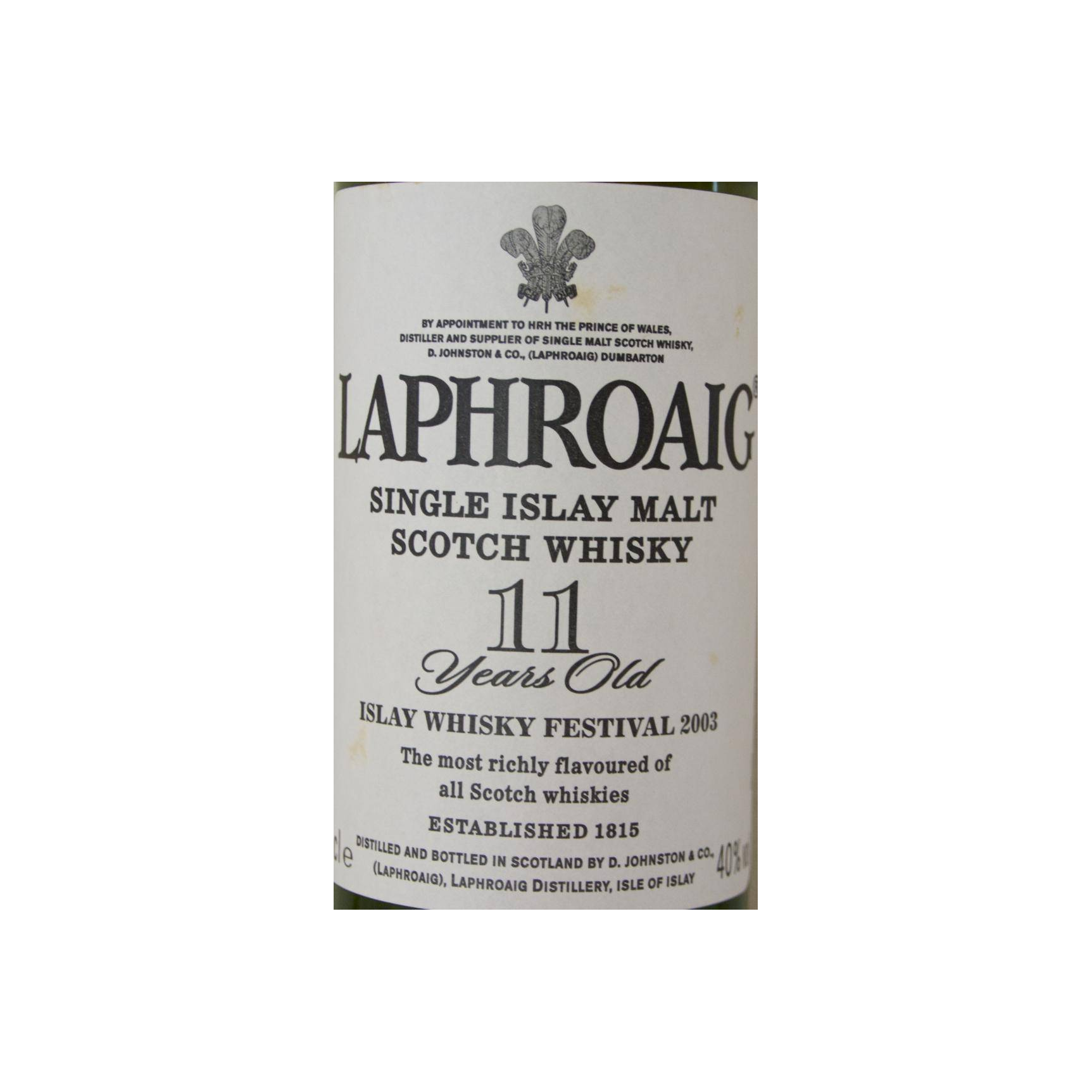 Laphroaig 11 Years Single Malt Whisky 3
