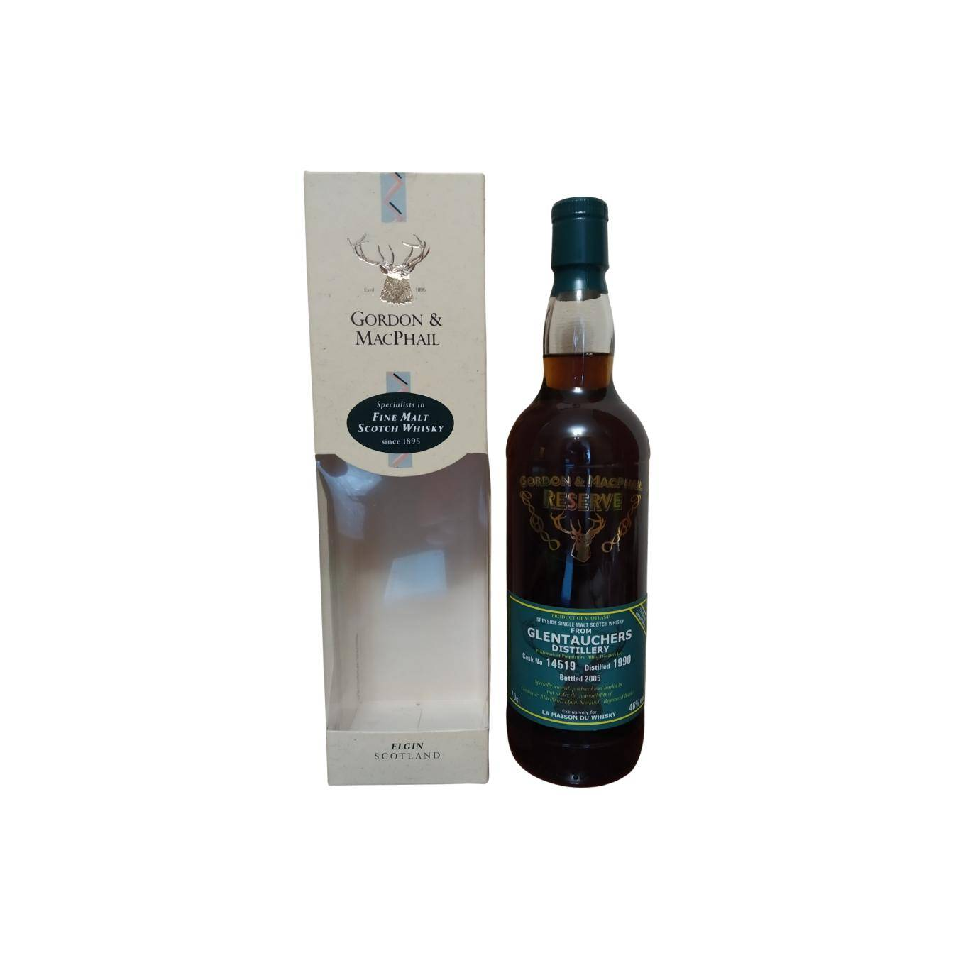Glentauchers 1990 15 Years Single Malt Whisky