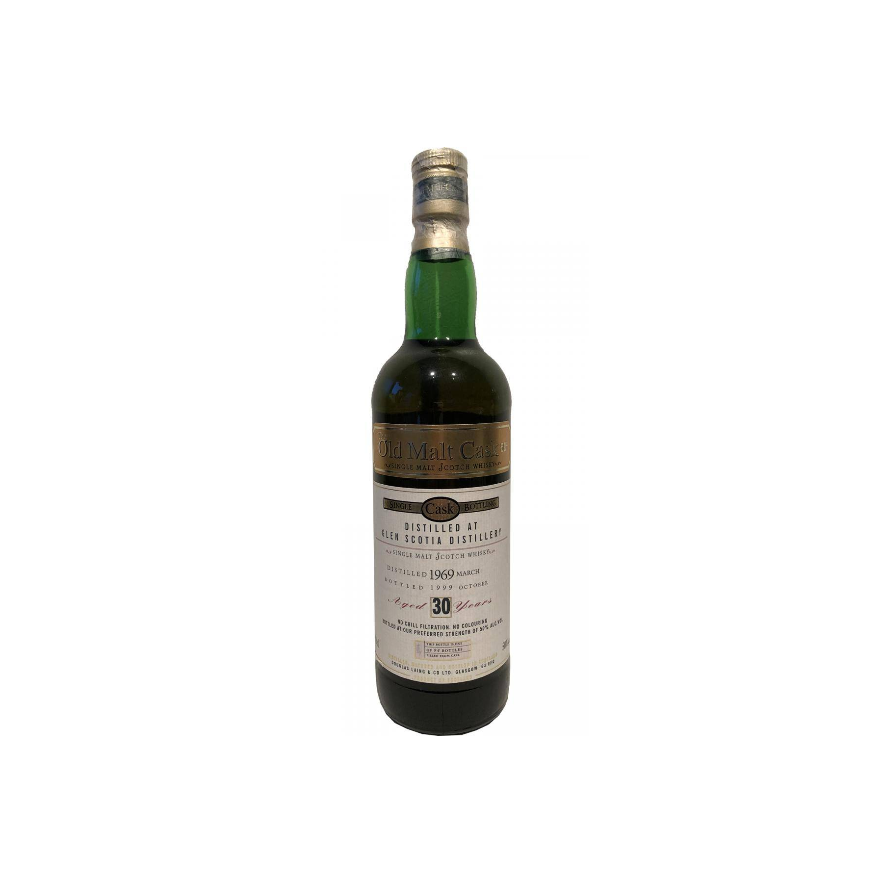 Glen Scotia Old Malt Cask 1969 30 Years Single Malt Whisky