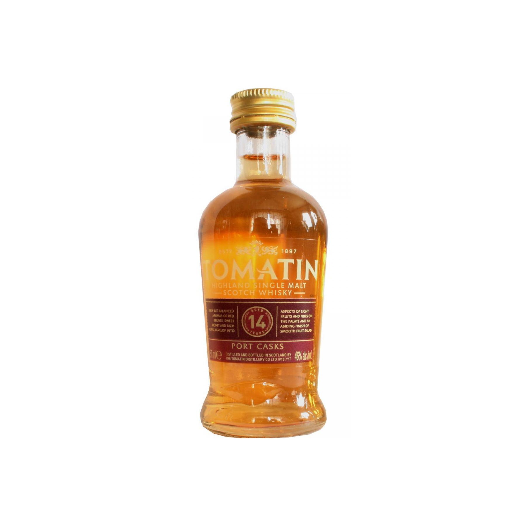 Tomatin Miniature 14 Years Single Malt Whisky 2
