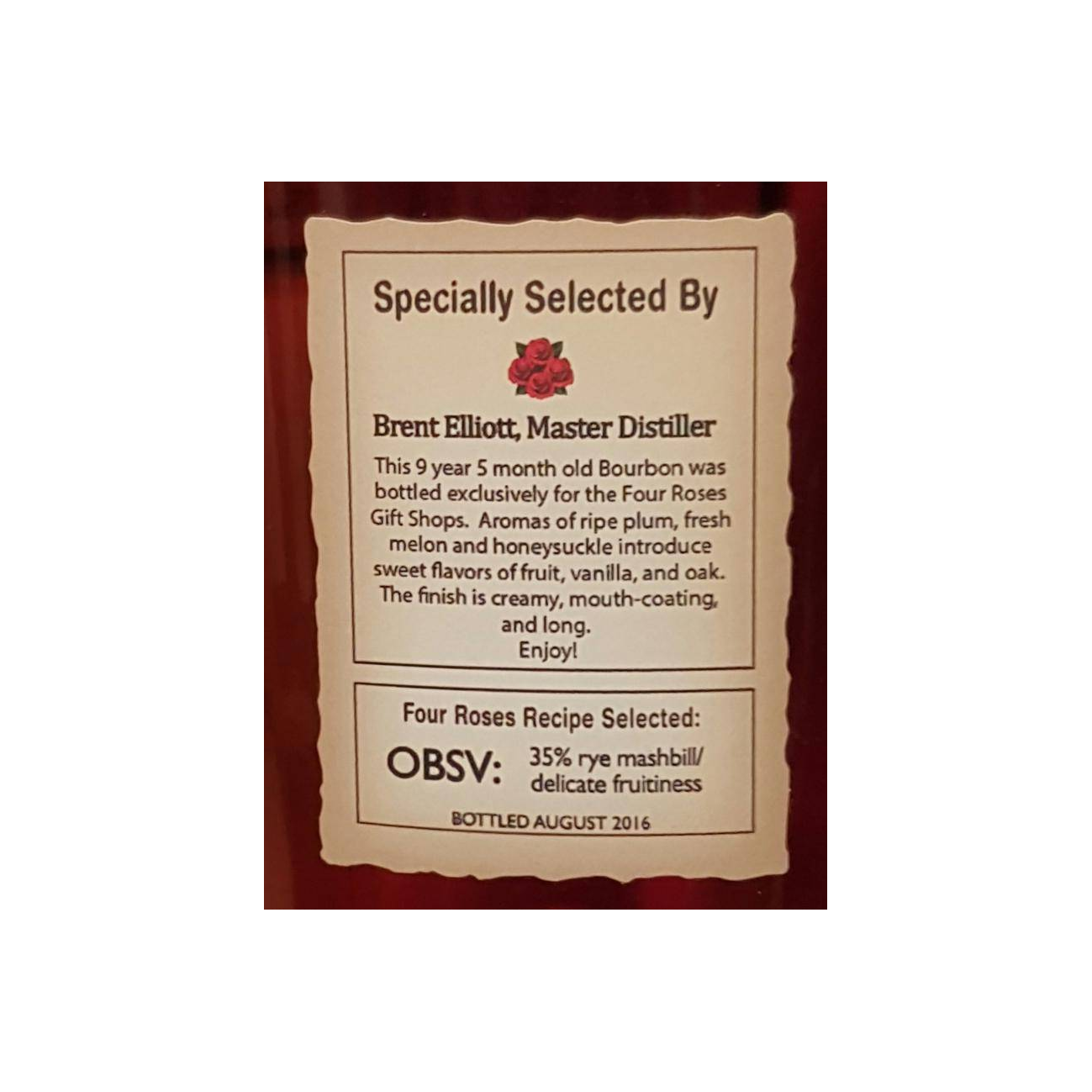 Four Roses 9 Years Bourbon Whisky 2