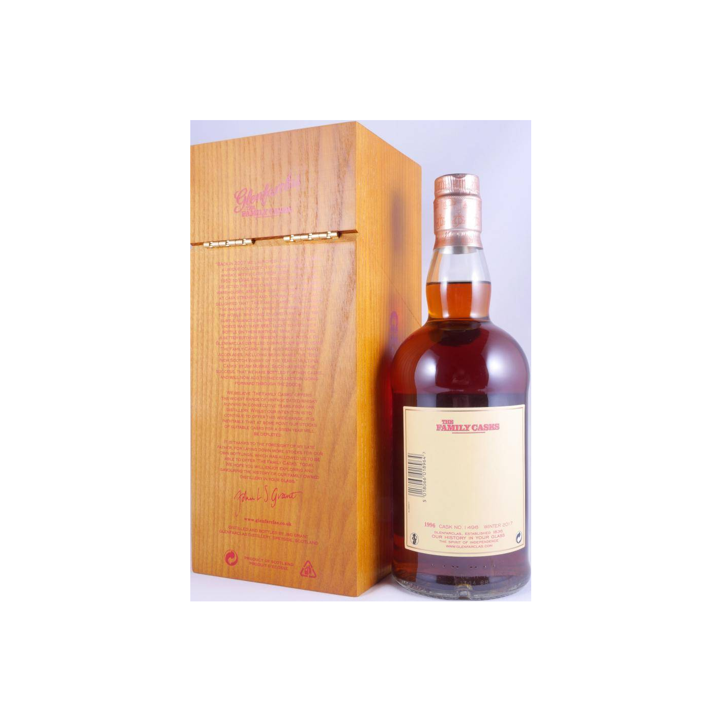 Glenfarclas 1996 21 Years Single Malt Whisky 3