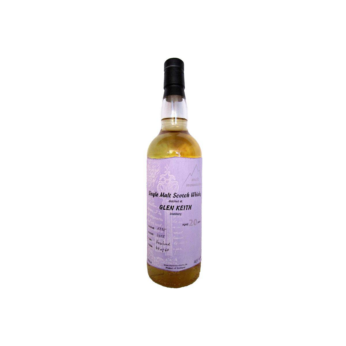 Glen Keith 1995 20 Years Single Malt Whisky