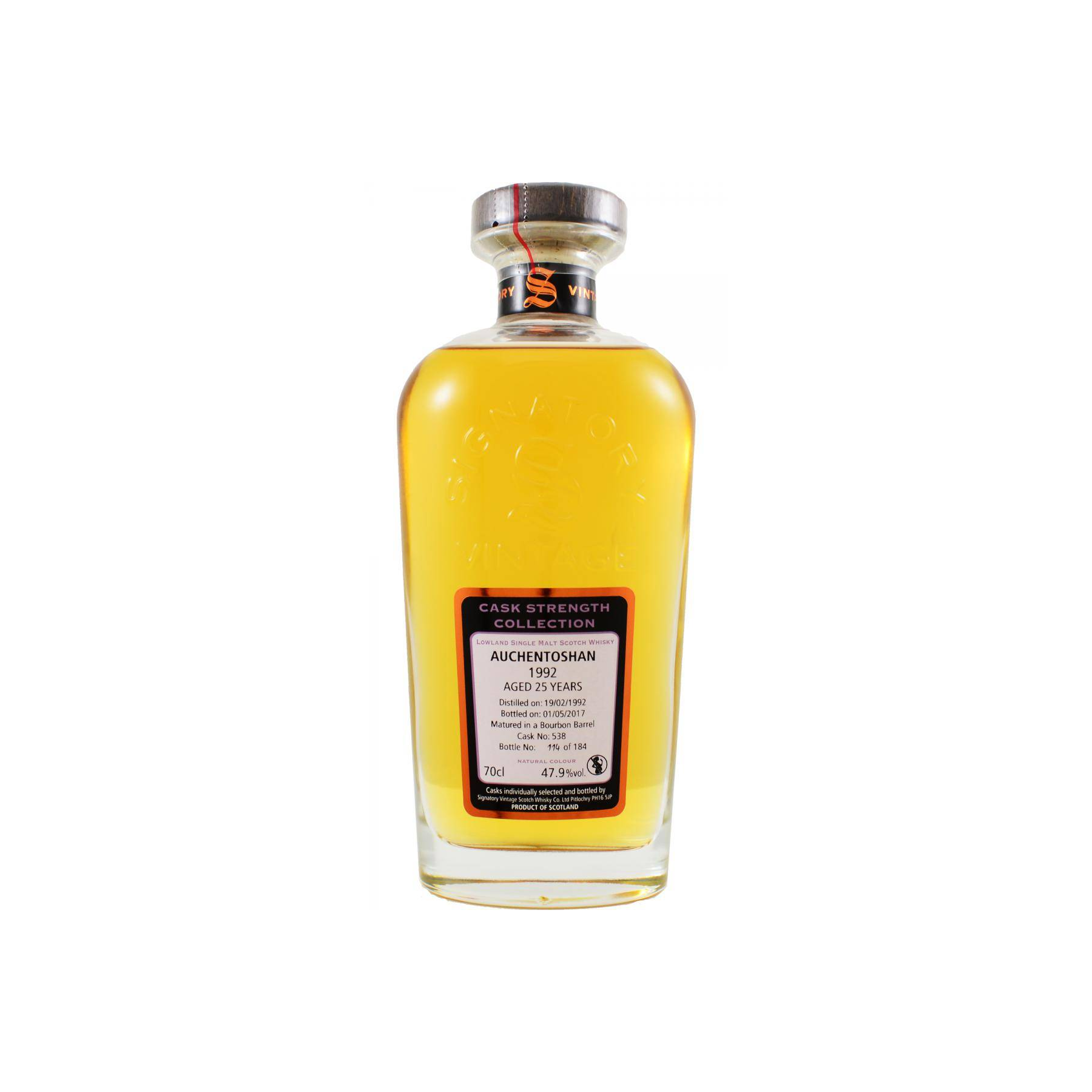 Auchentoshan Cask Strength Collection 1992 25 Years Single Malt Whisky