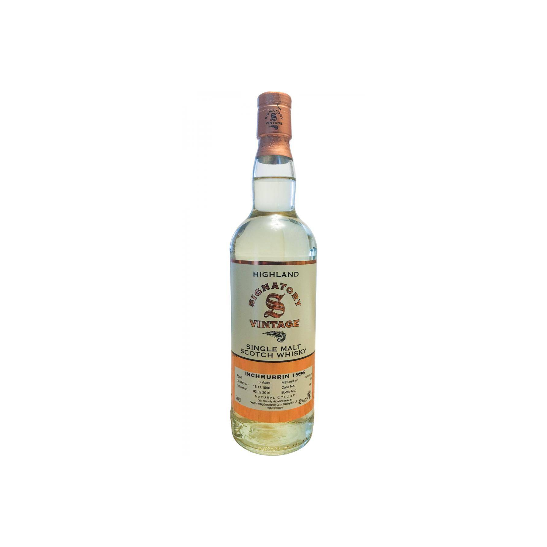 Loch Lomond Vintage Collection 1996 18 Years Single Malt Whisky