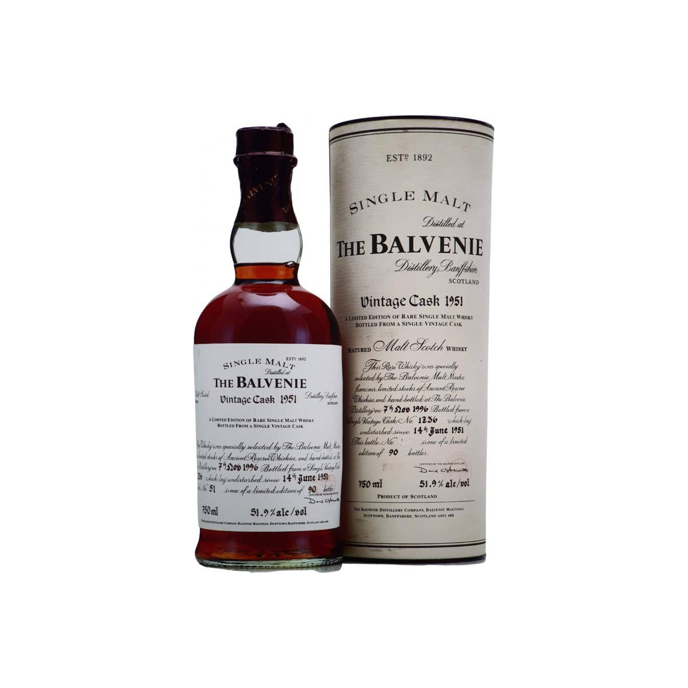 The Balvenie 1951 45 Years Single Malt Whisky 2