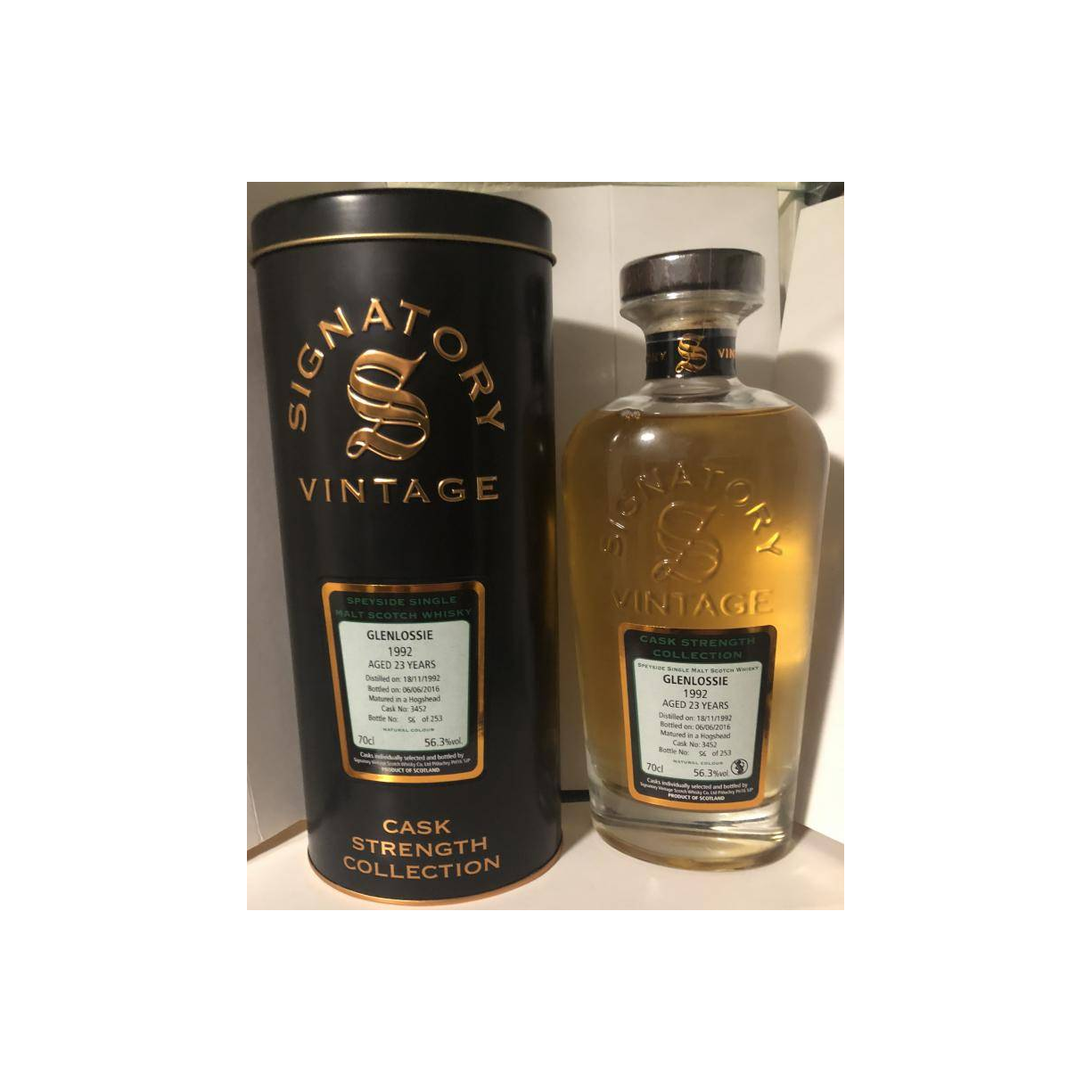 Glenlossie Cask Strength Collection 1992 23 Years Single Malt Whisky 2