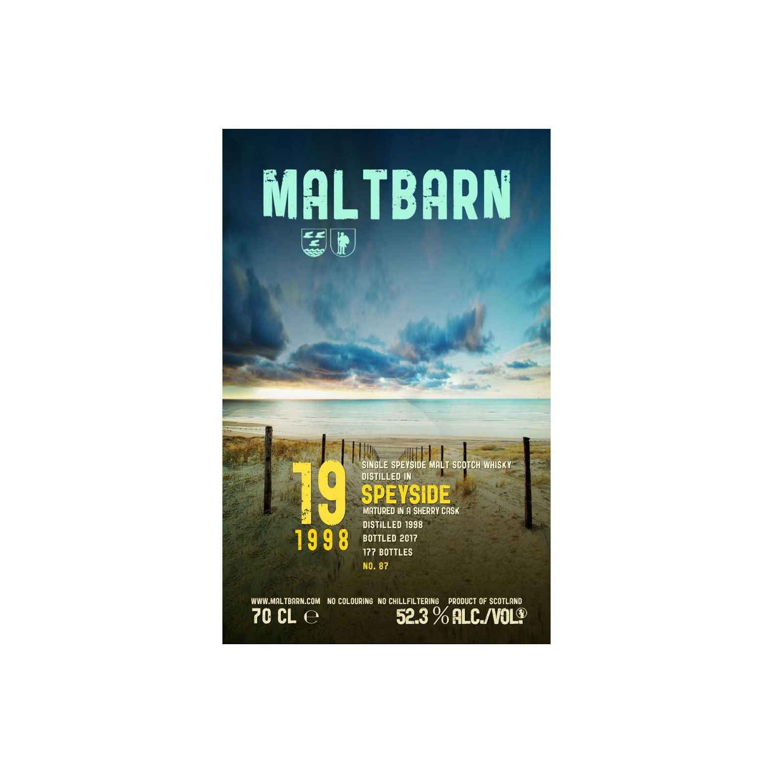 Maltbarn 1998 19 Years Single Malt Whisky 2