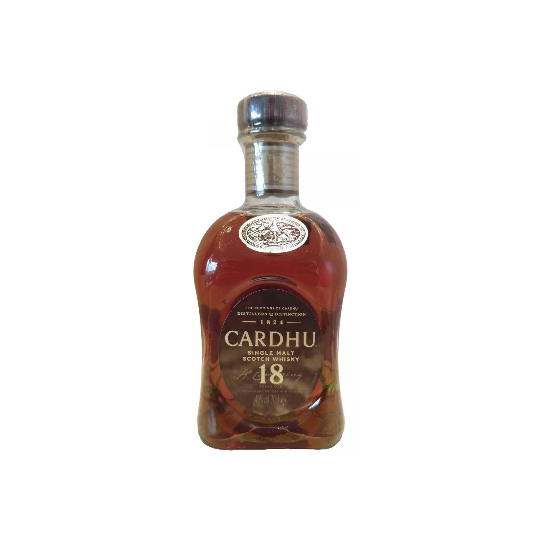 Cardhu 18 Years Single Malt Whisky