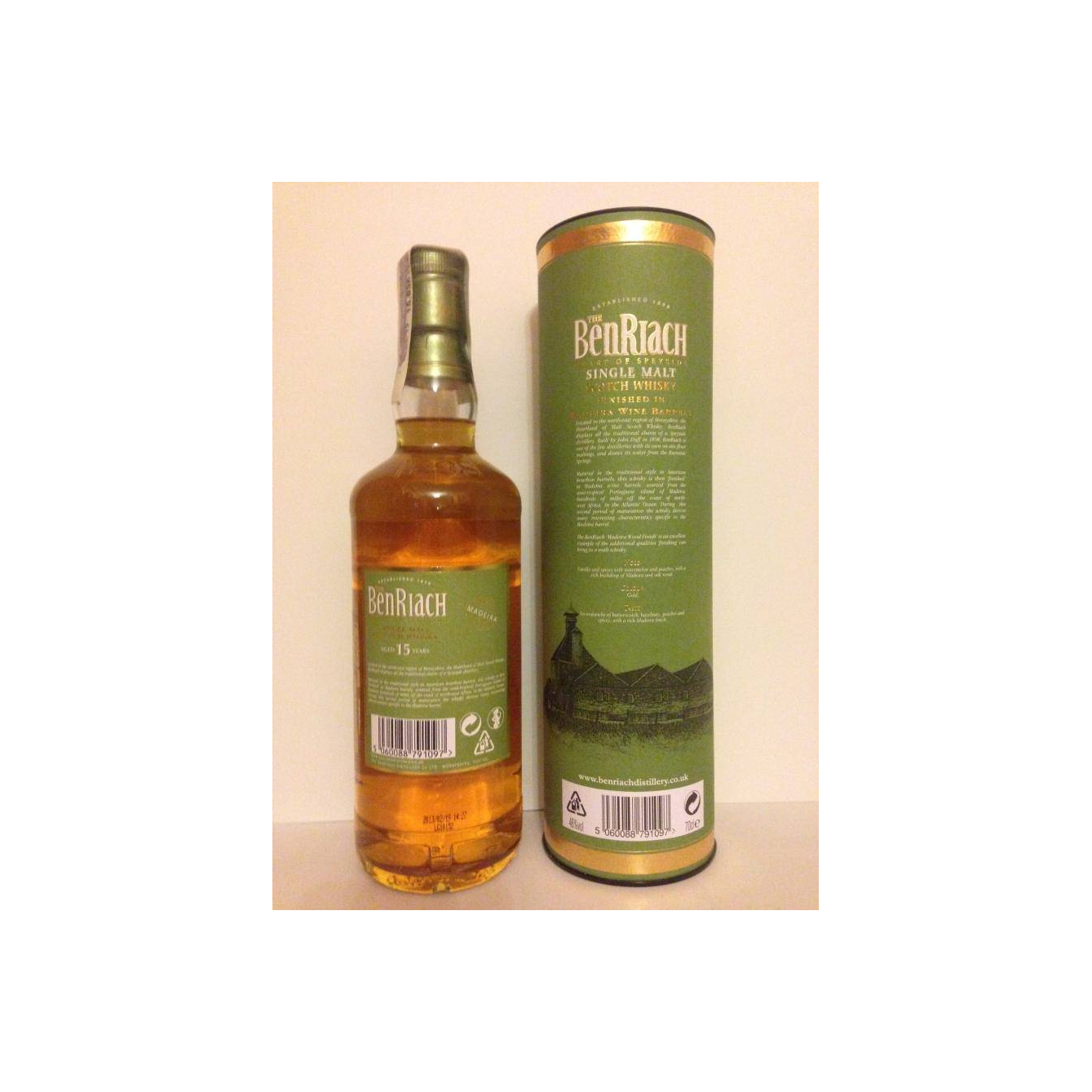 BenRiach 15 Years Single Malt Whisky 3