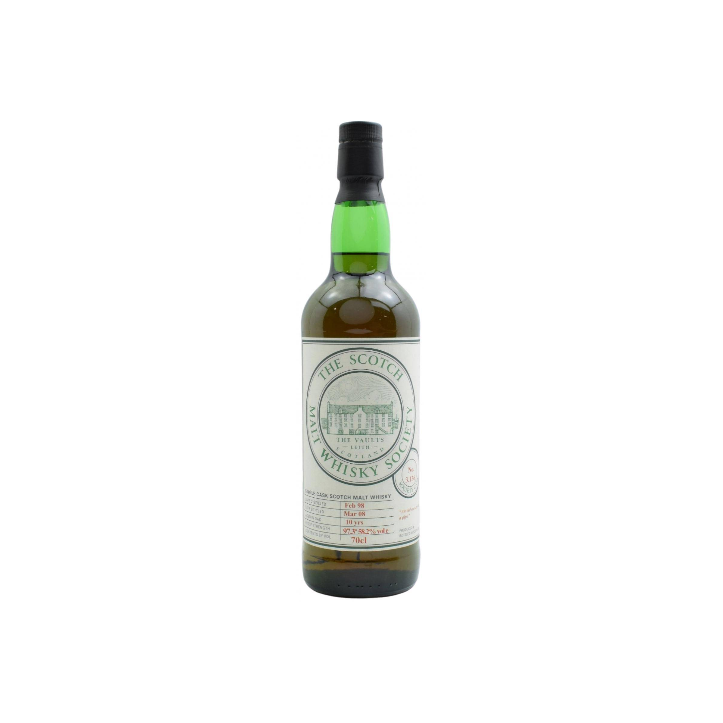 The Scotch Malt Whisky Society 1998 10 Years Single Malt Whisky
