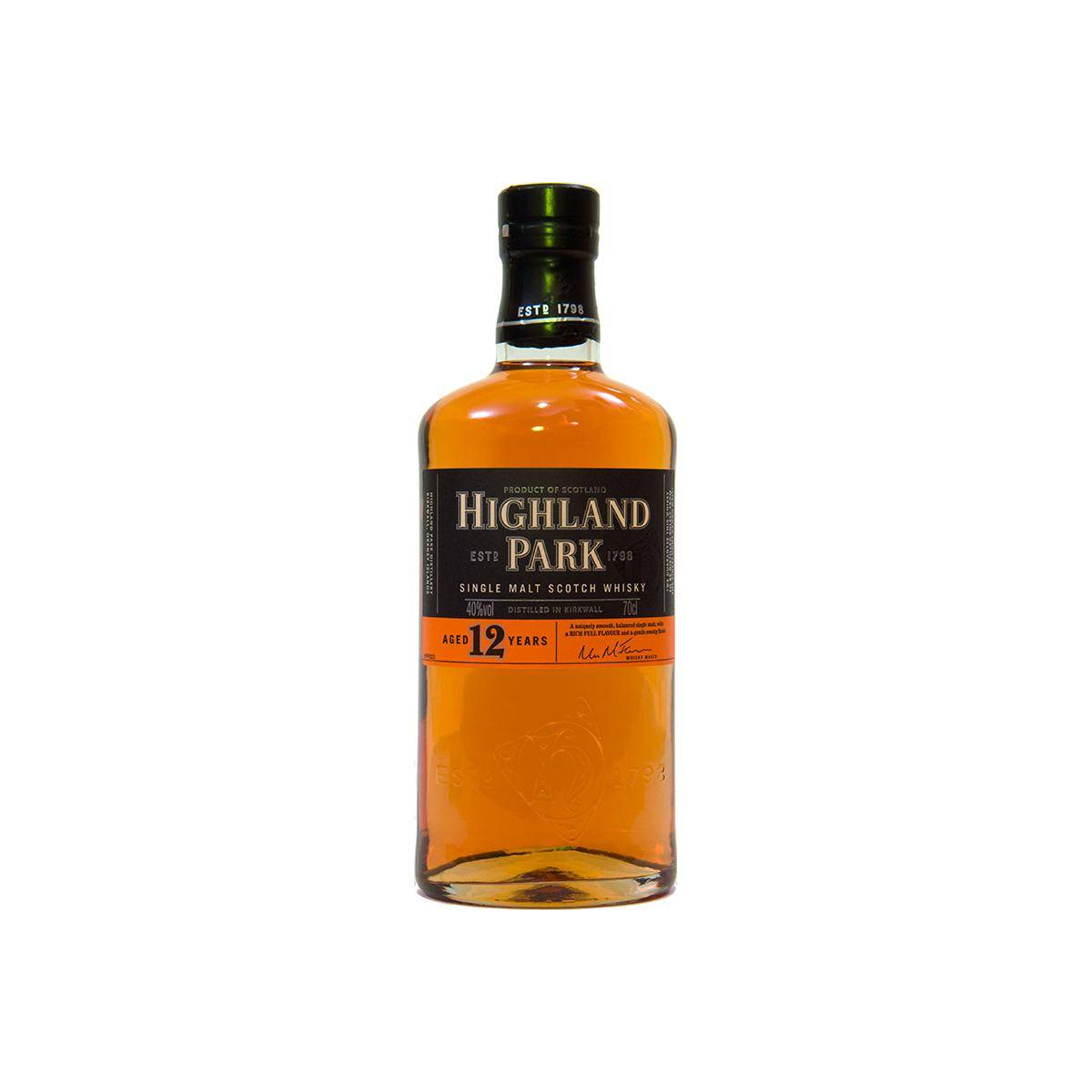 Highland Park 12 Years Single Malt Whisky